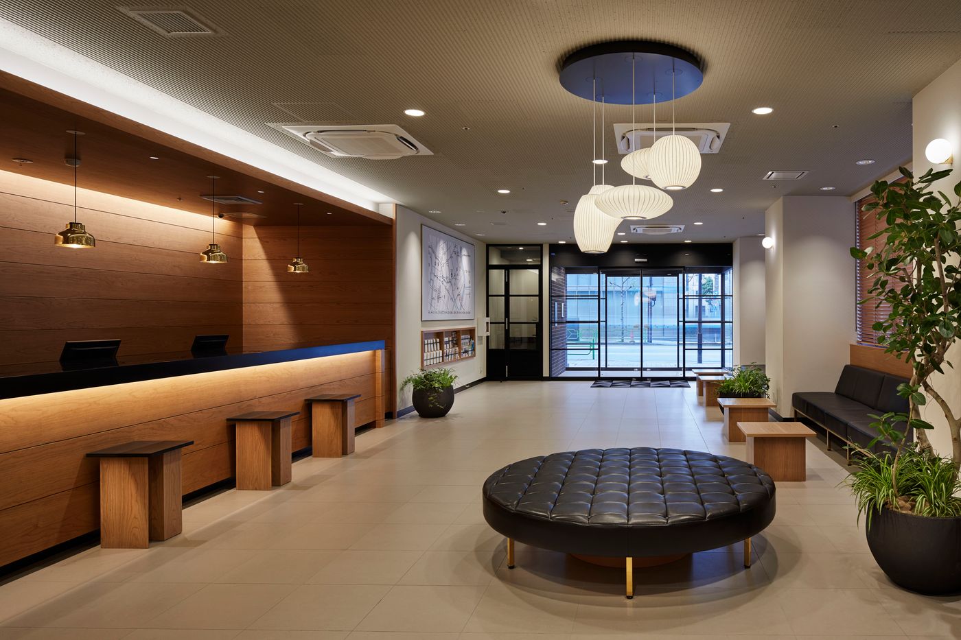 Nishitetsu Inn Nihonbashi-Japan-Tokyo-Lobby-6