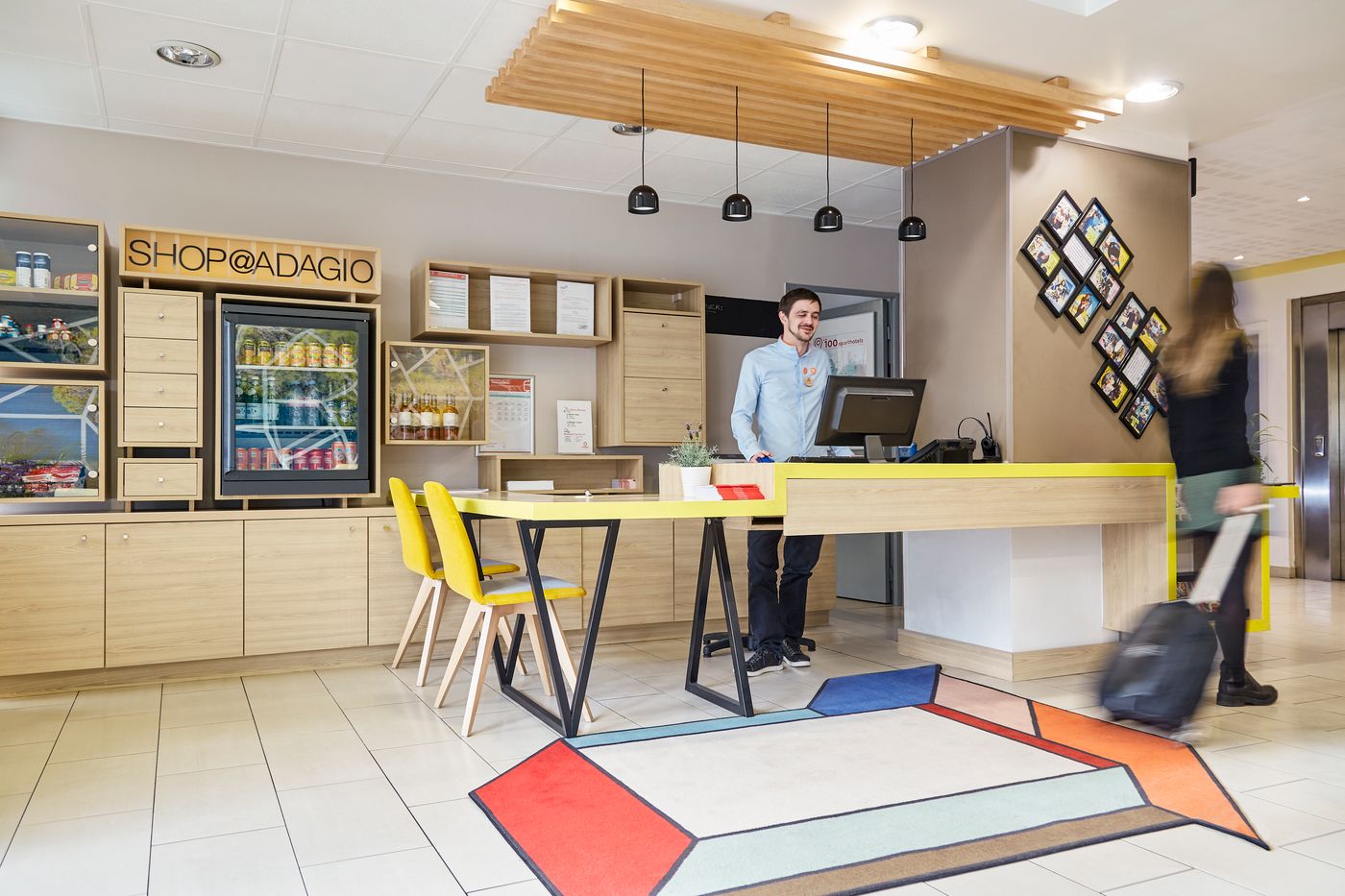 Aparthotel Adagio Access Marseille Saint-Charles-France-MARSEILLE-Lobby-9