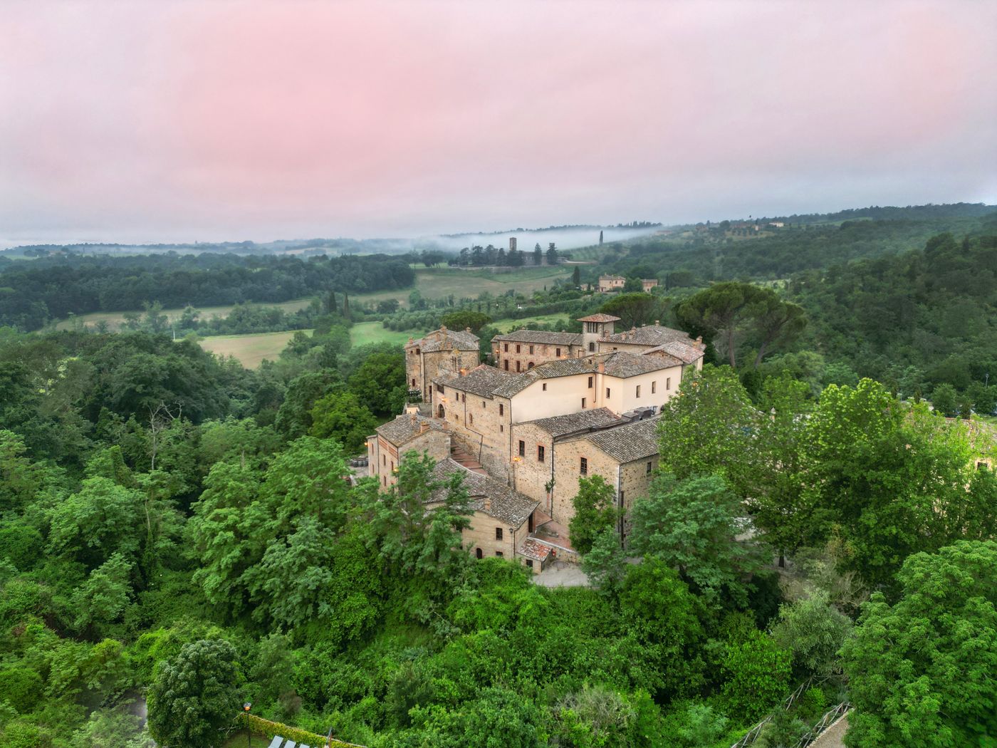 Castel Monastero - The Leading Hotels of the World-Italy-CASTELNUOVO BERARDENGA (SIENA)-General view-1
