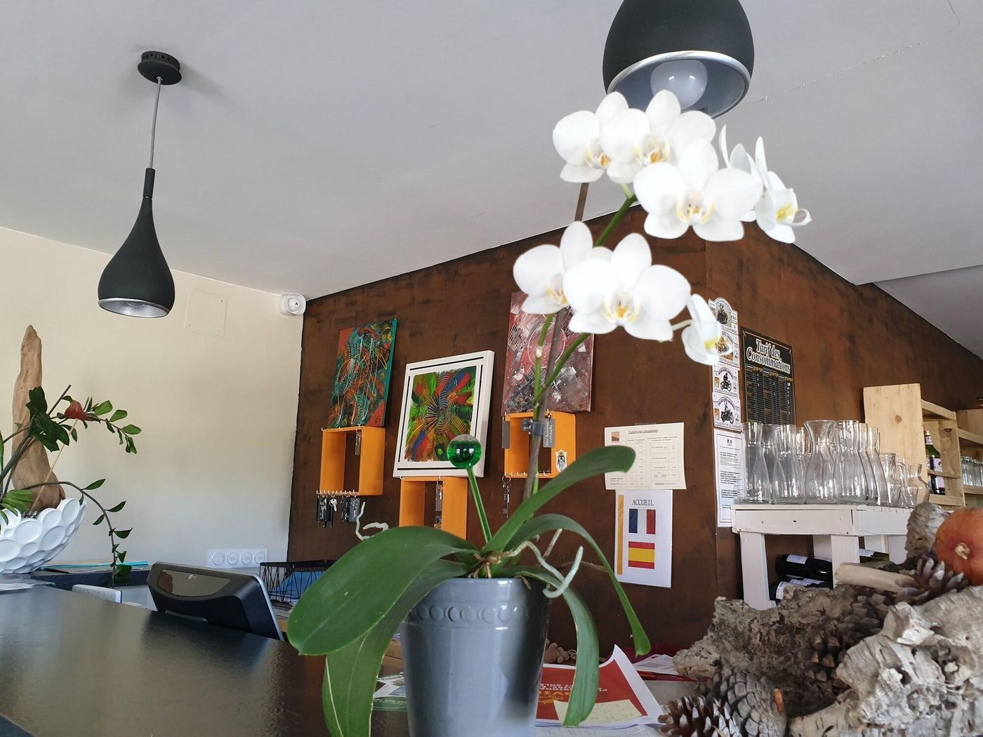 Hôtel restaurant l'Espassole-France-THUIR-Lobby-9