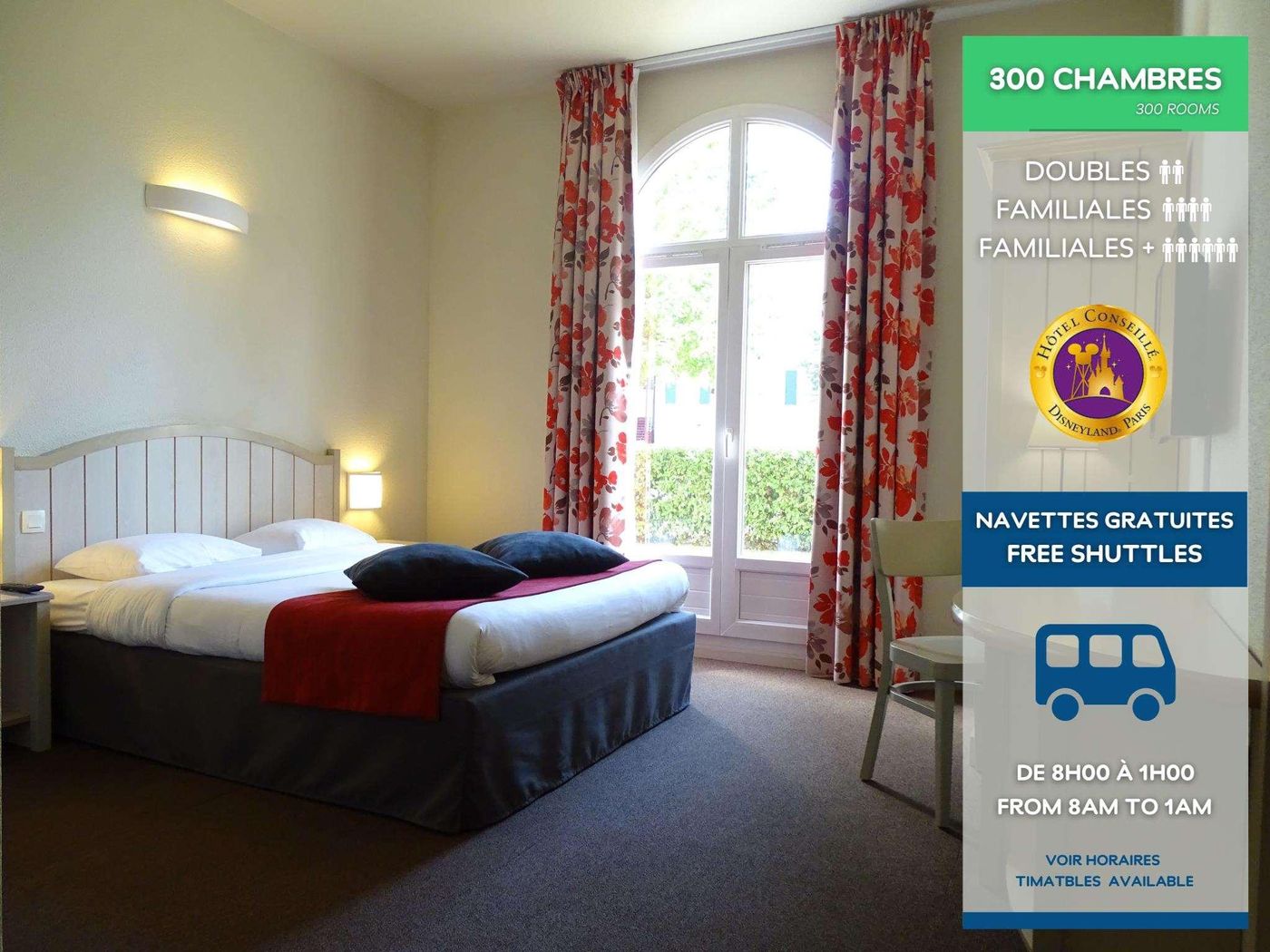 Campanile-Val-de-France-Ex-Kyriad-Disneyland-Room-36