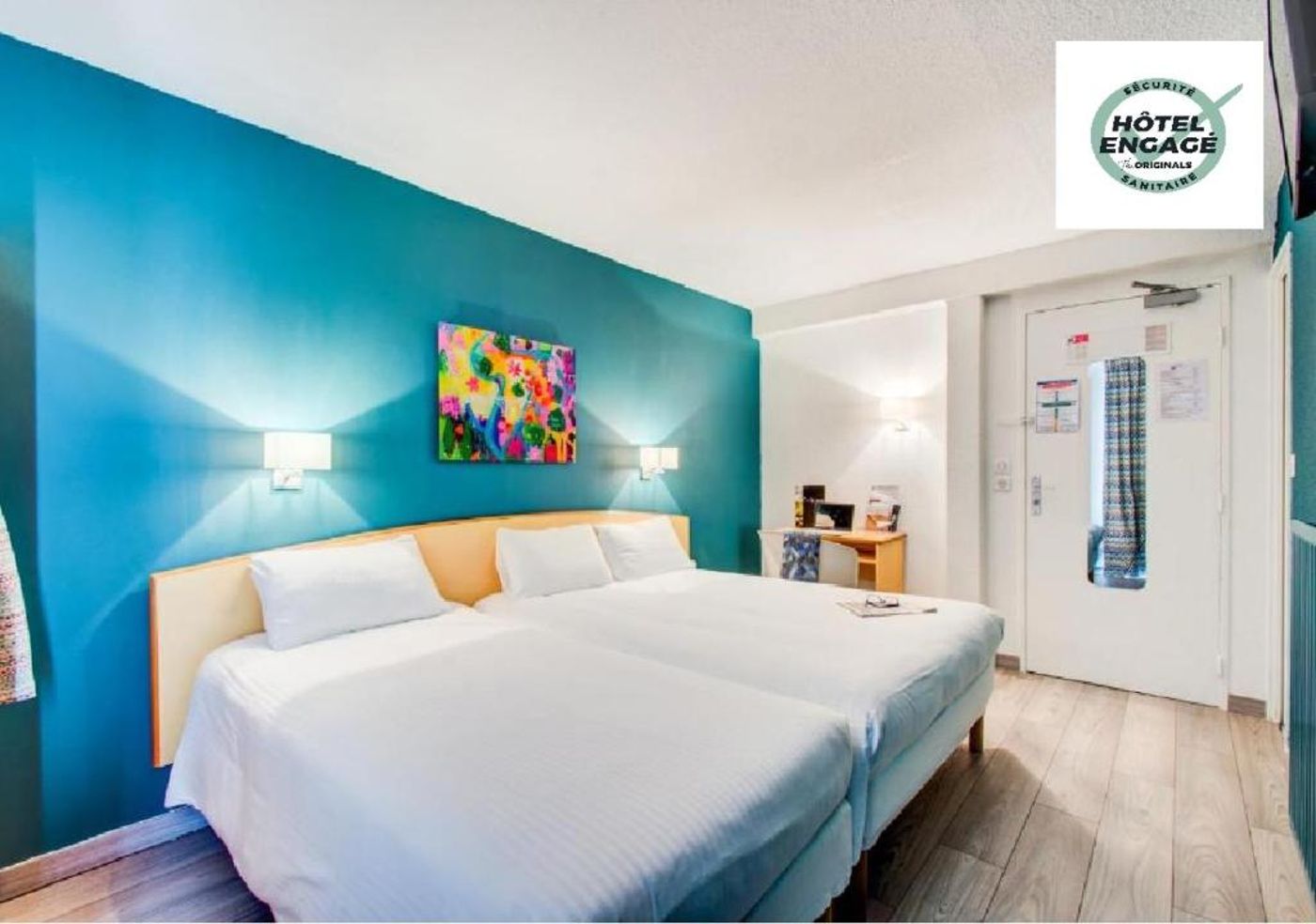 The Originals City, Hôtel Éclipse, Lyon Est - France - DECINES CHARPIEU - Room - 7