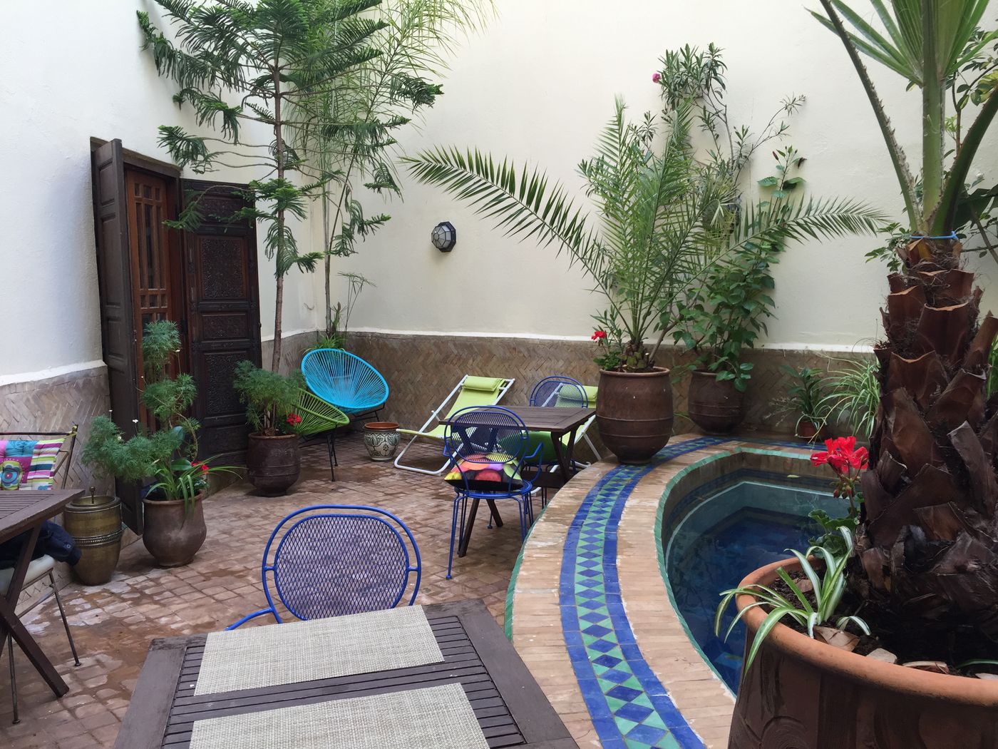 Riad La Cle De Fes-Morocco-FEZ-Pool-10