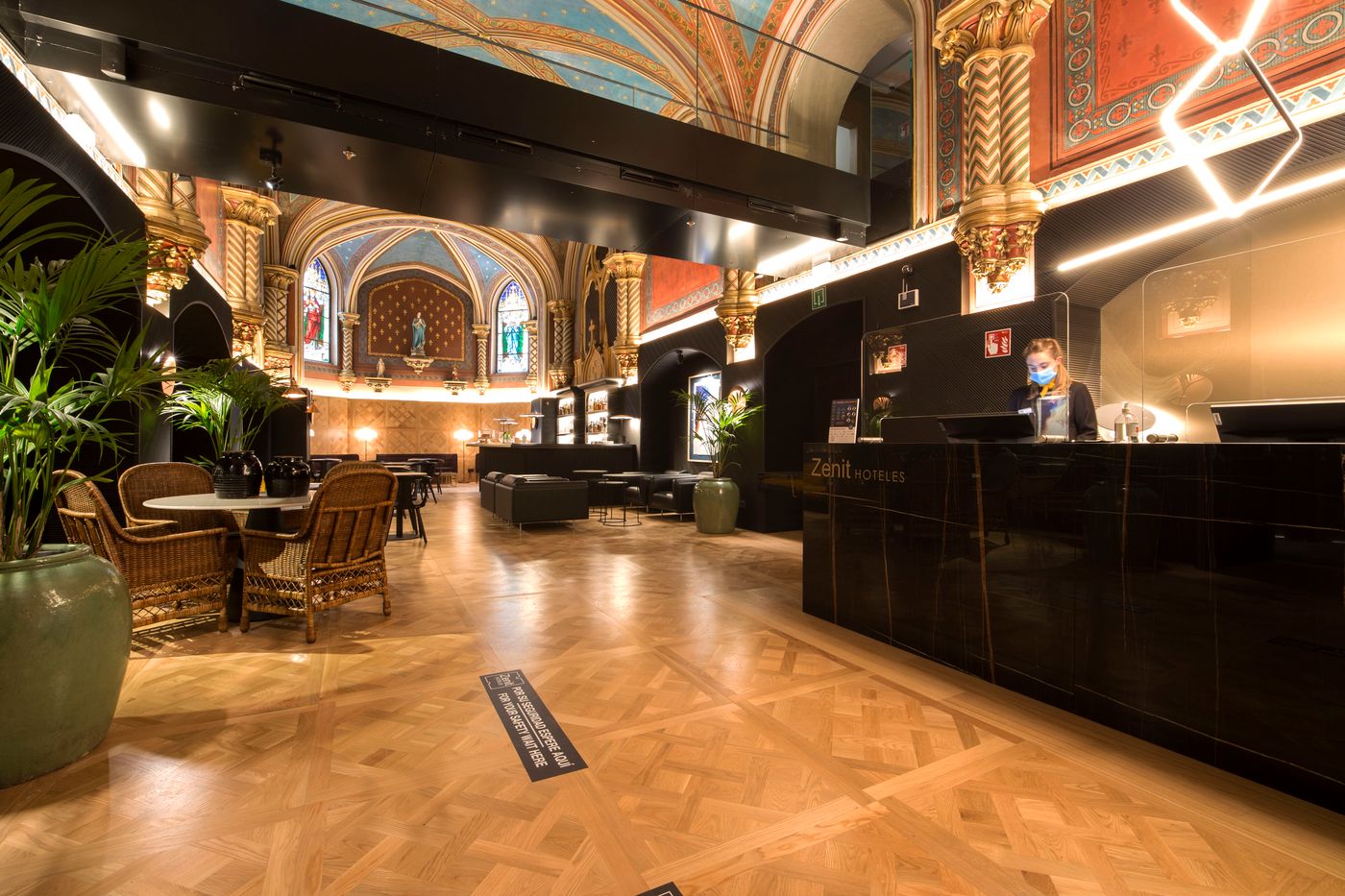 Zenit Convento De San Martin-Spain-San Sebastián-Lobby-1