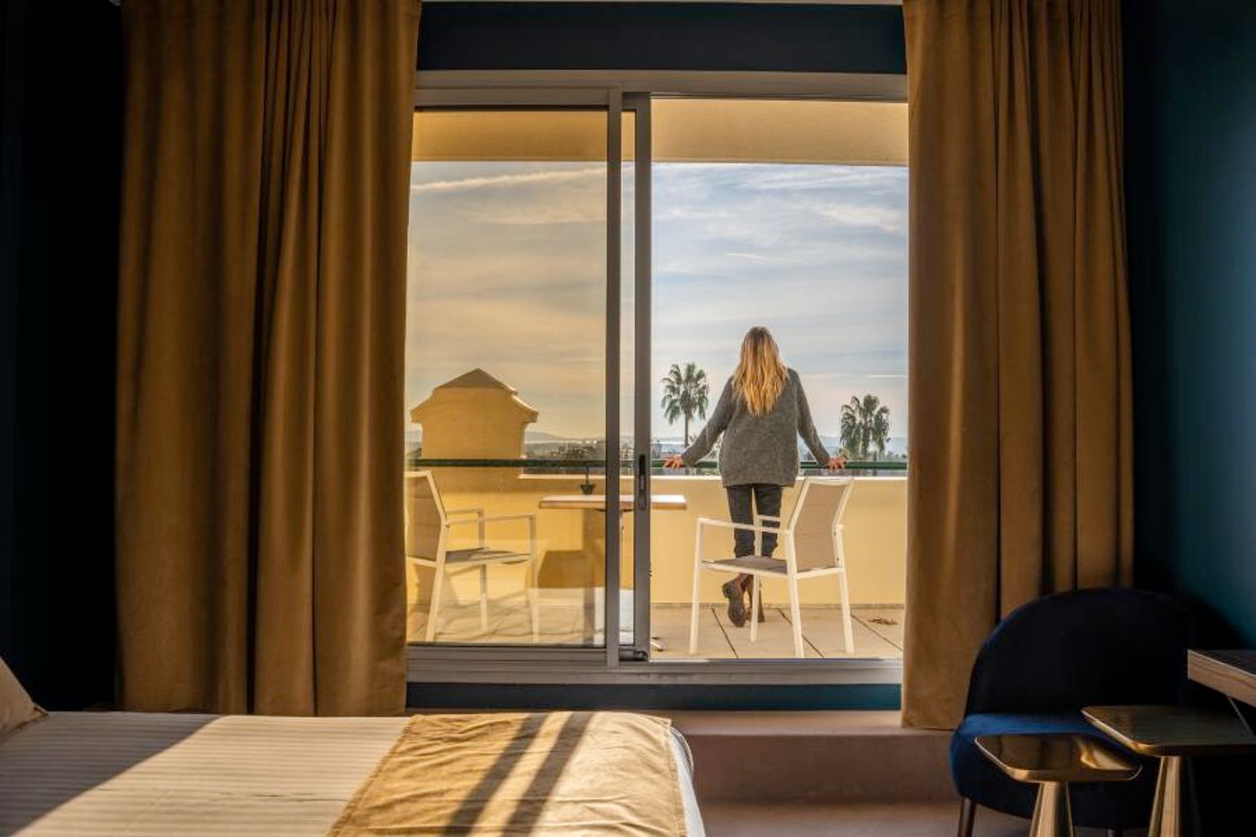 Hotel Des Palmiers-France-HYERES LES PALMIERS-Room-9