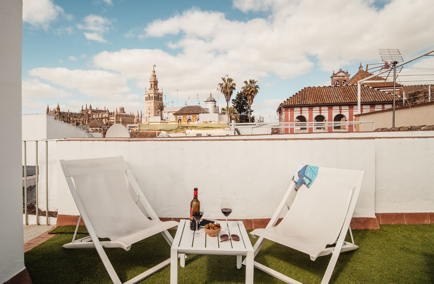 Hotel Boutique Casas de Santa Cruz - Spain - SEVILLA - Terrace - 2