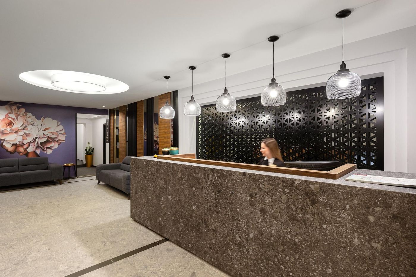 Hotel Bohemian Garni-Serbia-Belgrade-Lobby-9