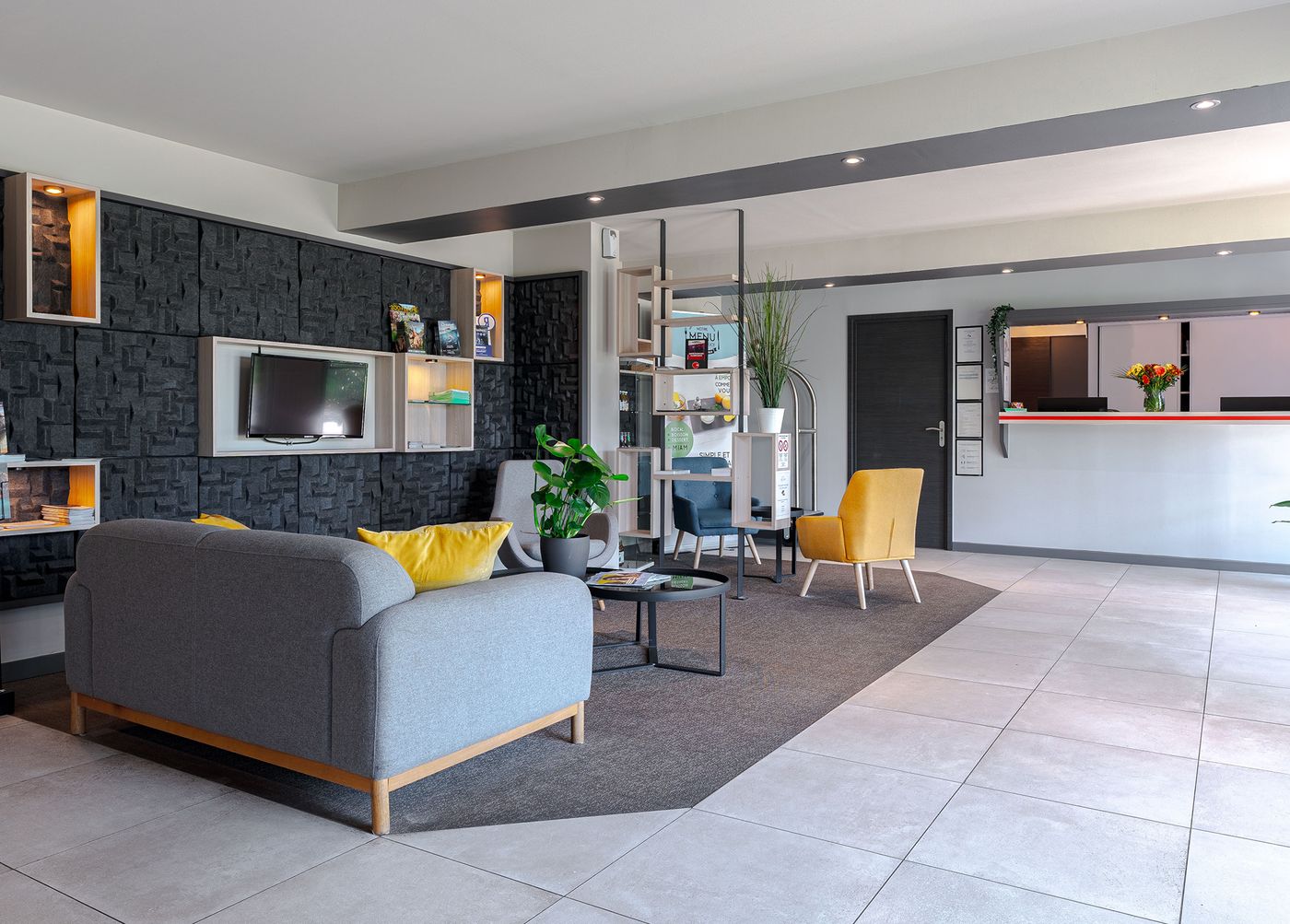 Zenitude Hôtel Résidences Nantes Métropole-France-NANTES-Lobby-3