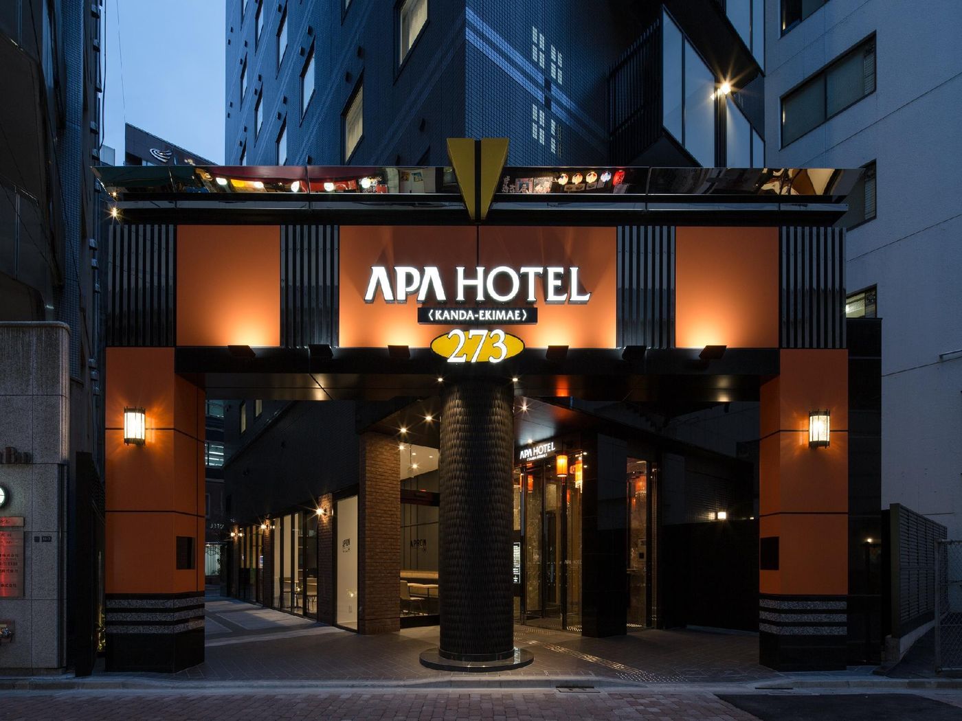 Apa Hotel Kanda Ekimae-Japan-Tokyo City-General view-1
