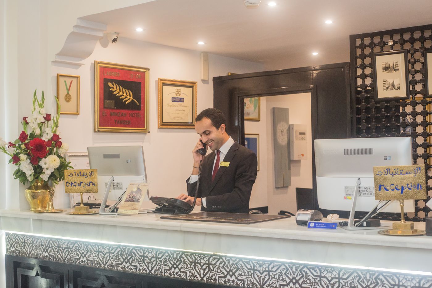 El Minzah-Morocco-TANGIER-Lobby-2
