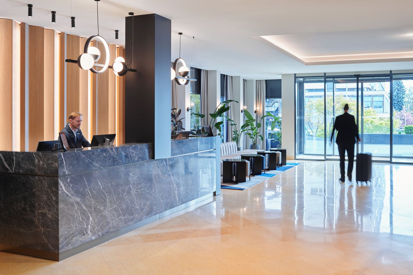 Hotel International by Maistra City Vibes-Croatia-ZAGREB-Lobby-5