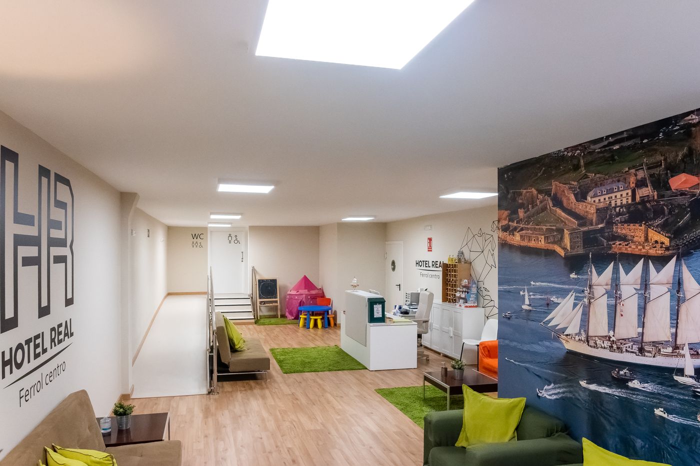Hotel Real Ferrol-Spain-Ferrol-Lobby-7