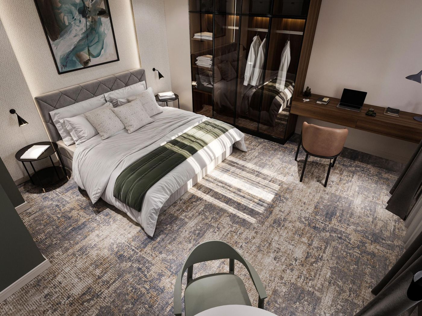 Black Gallo Residences-Serbia-Beograd-Room-8