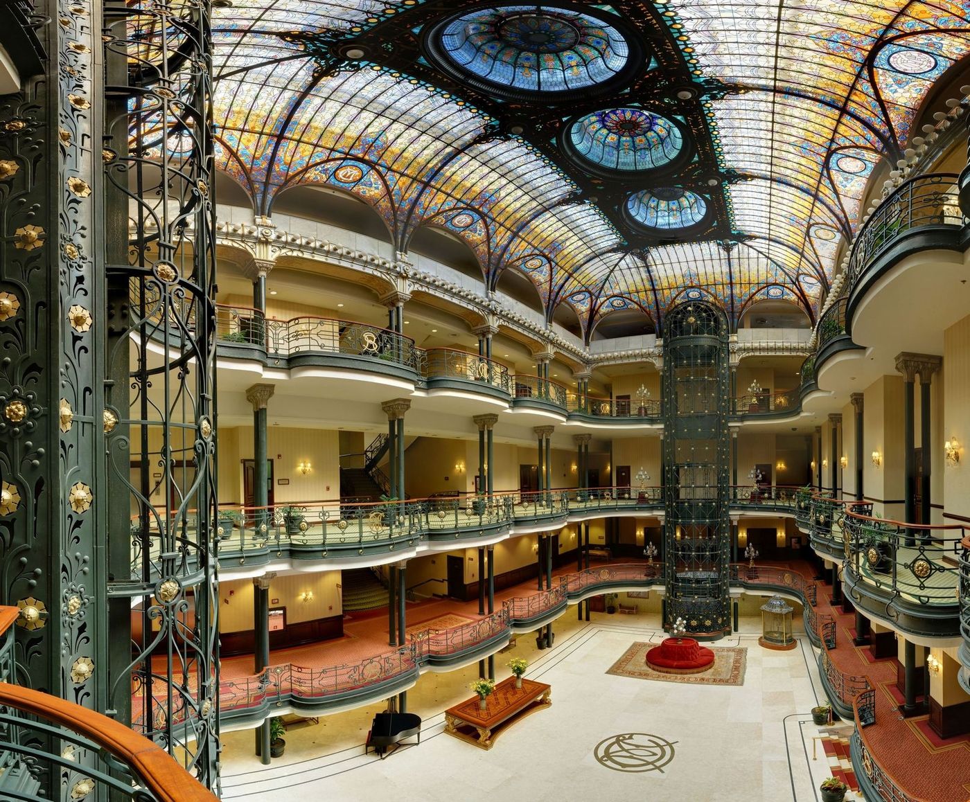 Gran Hotel Ciudad de Mexico Zocalo View-Mexico-MEXICO D.F.-Lobby-9