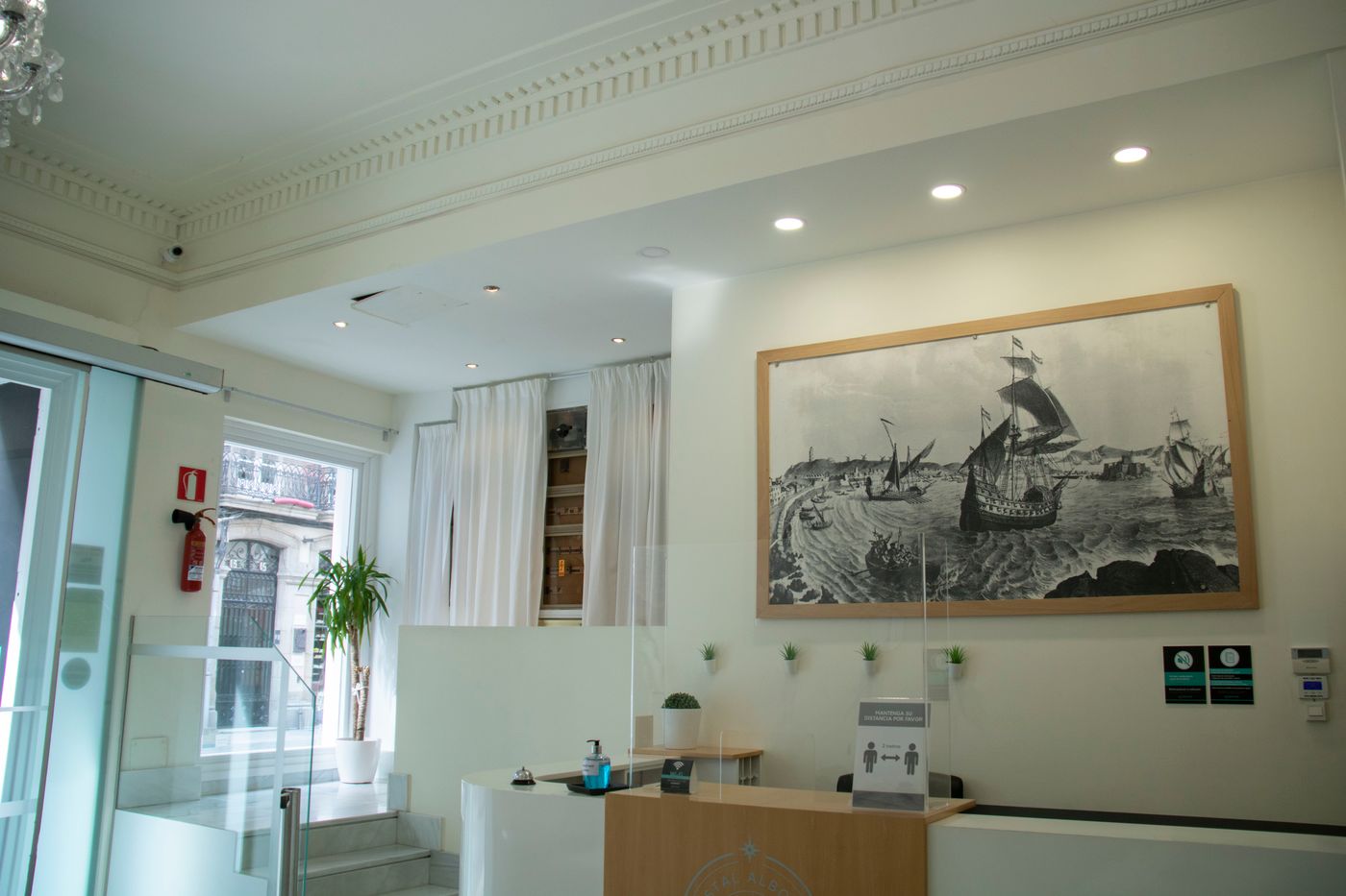 Alda Alboran Rooms-Spain-LA CORUNA-Lobby-3