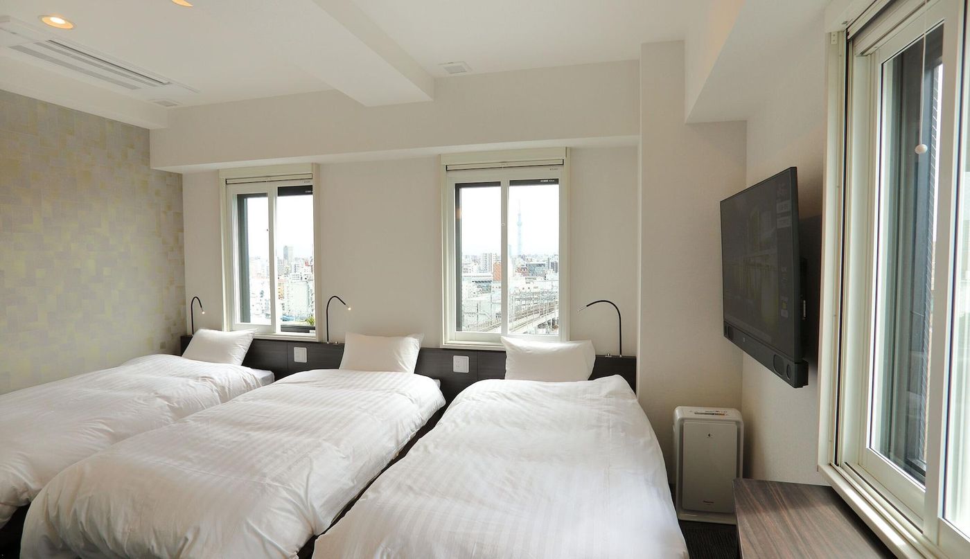 Tokyo City View Hotel Tabata Station-Japan-TOKYO-Room-3