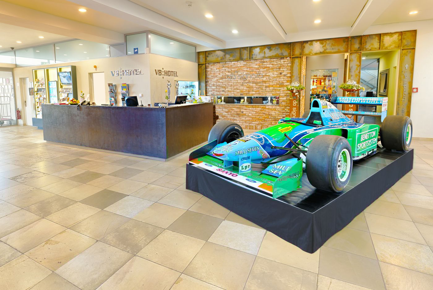 V8 Hotel Classic Motorworld Region Stuttgart-Germany-STUTTGART-Lobby-4