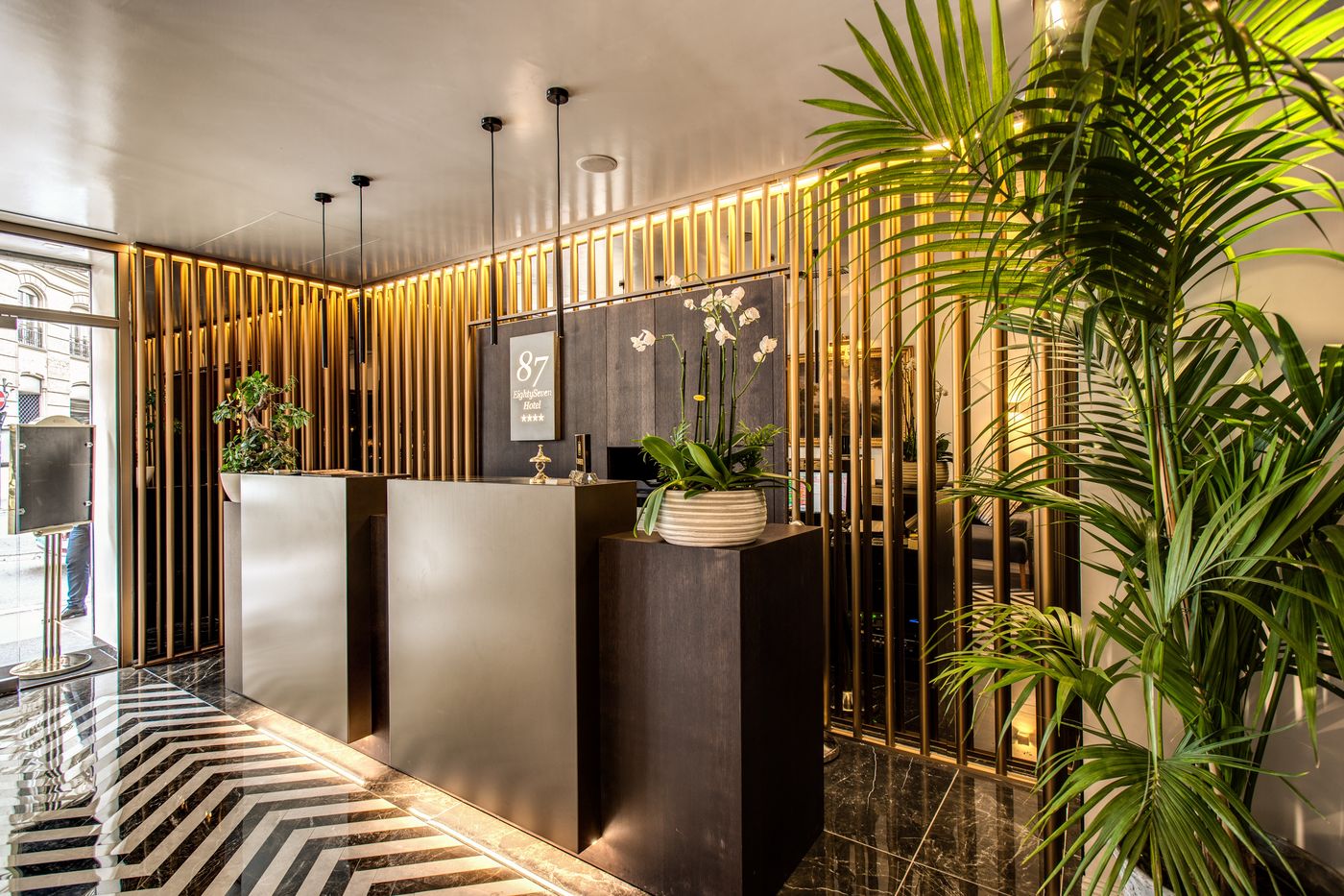 Hotel 87 Eightyseven-Italy-Roma-Lobby-9