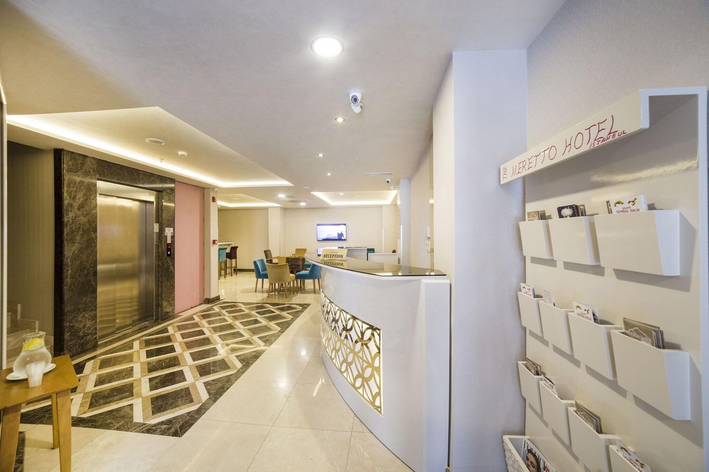 The Meretto Hotel Laleli-Turkey-Fatih-Lobby-5