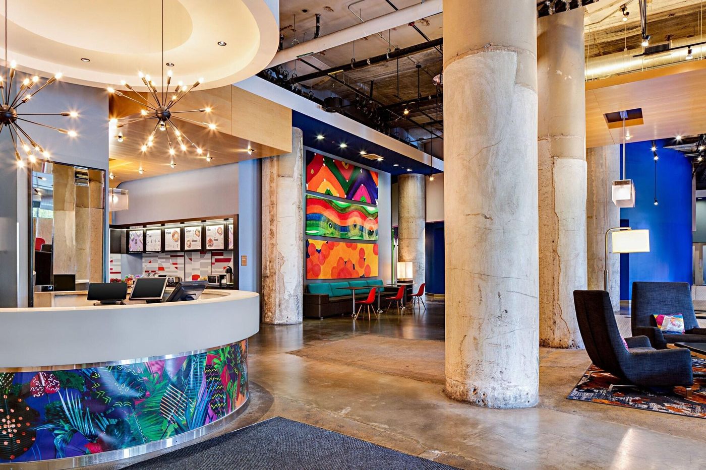 Aloft Dallas Downtown-United States-Dallas-Lobby-7