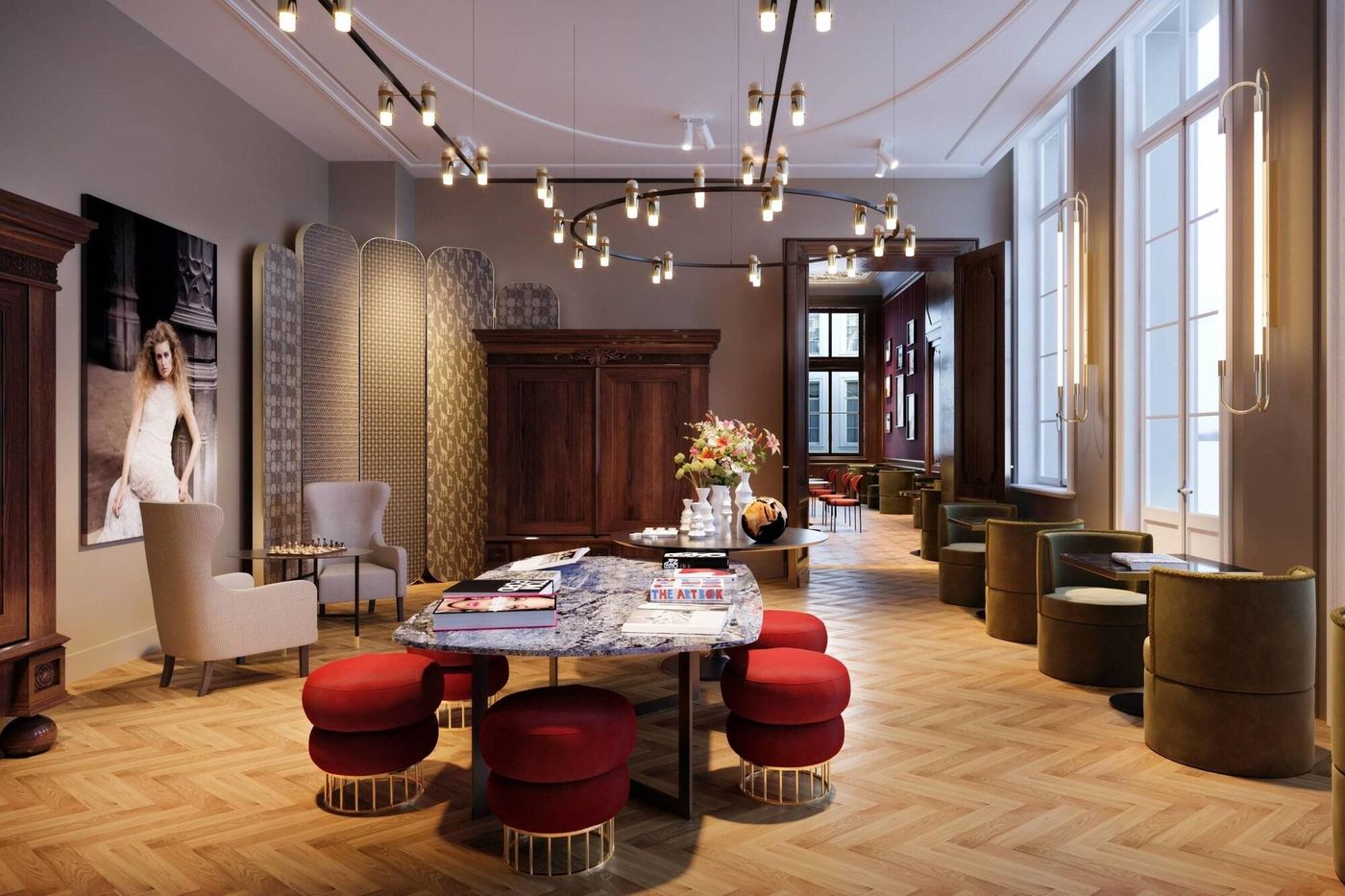 Sapphire House Antwerp, Autograph Collection-Belgium-Antwerp-Lobby-7