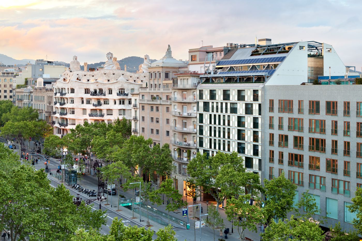 Royal Passeig de Gracia-Spain-BARCELONA-General view-3