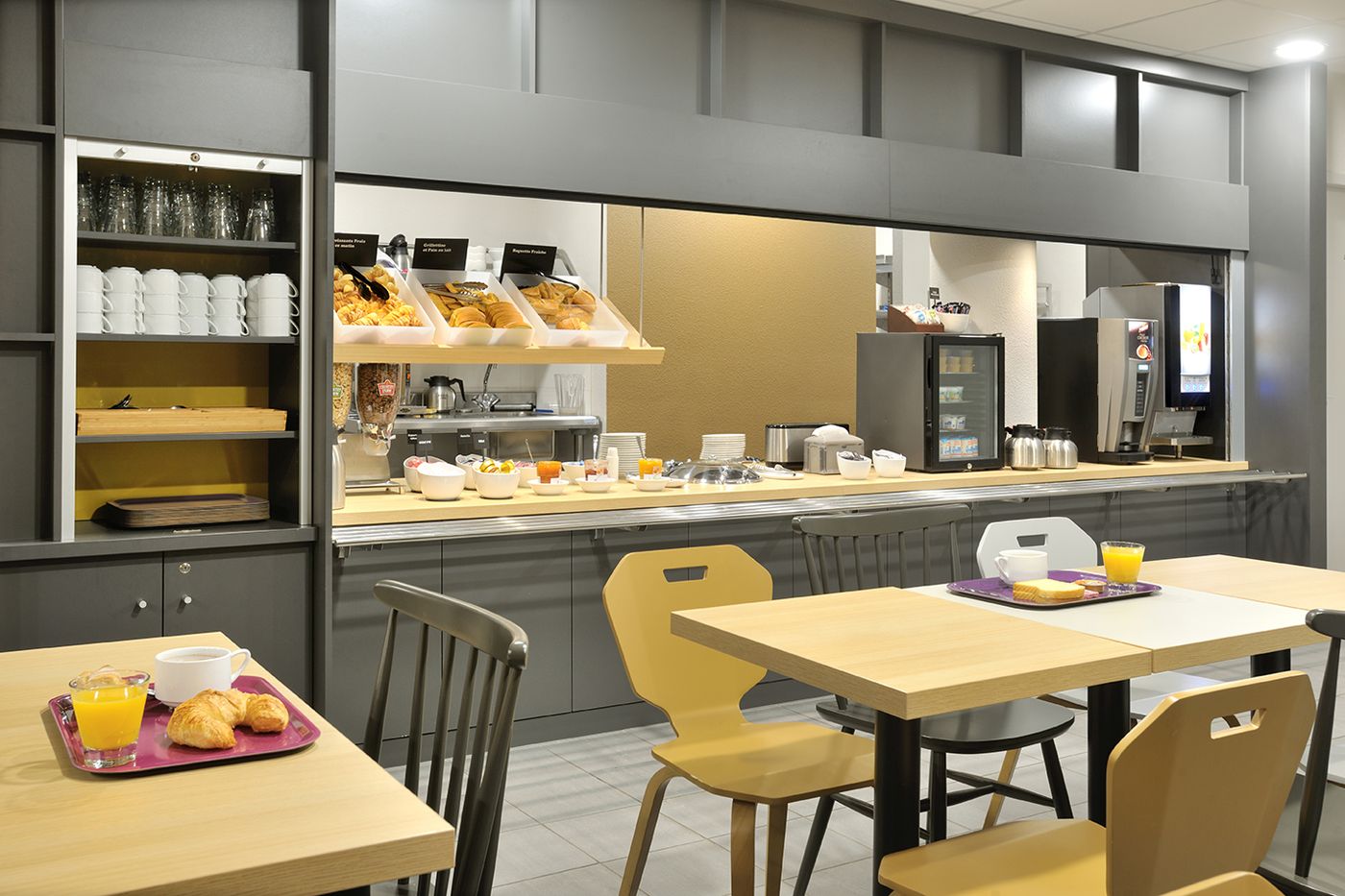 B&B HOTEL Lyon Caluire Cité Internationale - France - CALUIRE-ET-CUIRE - Restaurant - 7