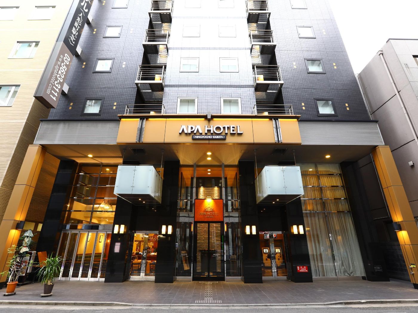 APA Hotel Ningyocho Eki Kita-Japan-Tokyo-General view-2