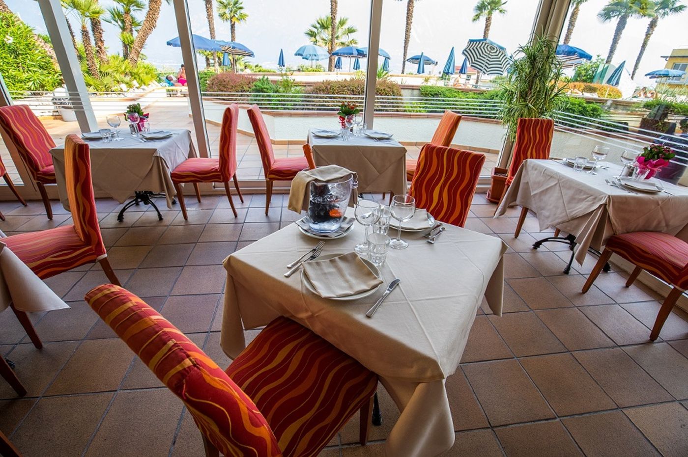 Hotel Royal Village-Italy-LIMONE SUL GARDA-Restaurant-9