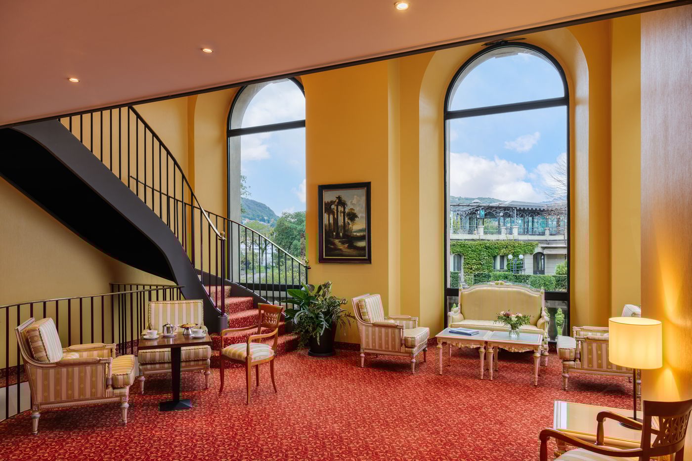 Palace Hotel Lake Como-Italy-COMO-Lobby-5