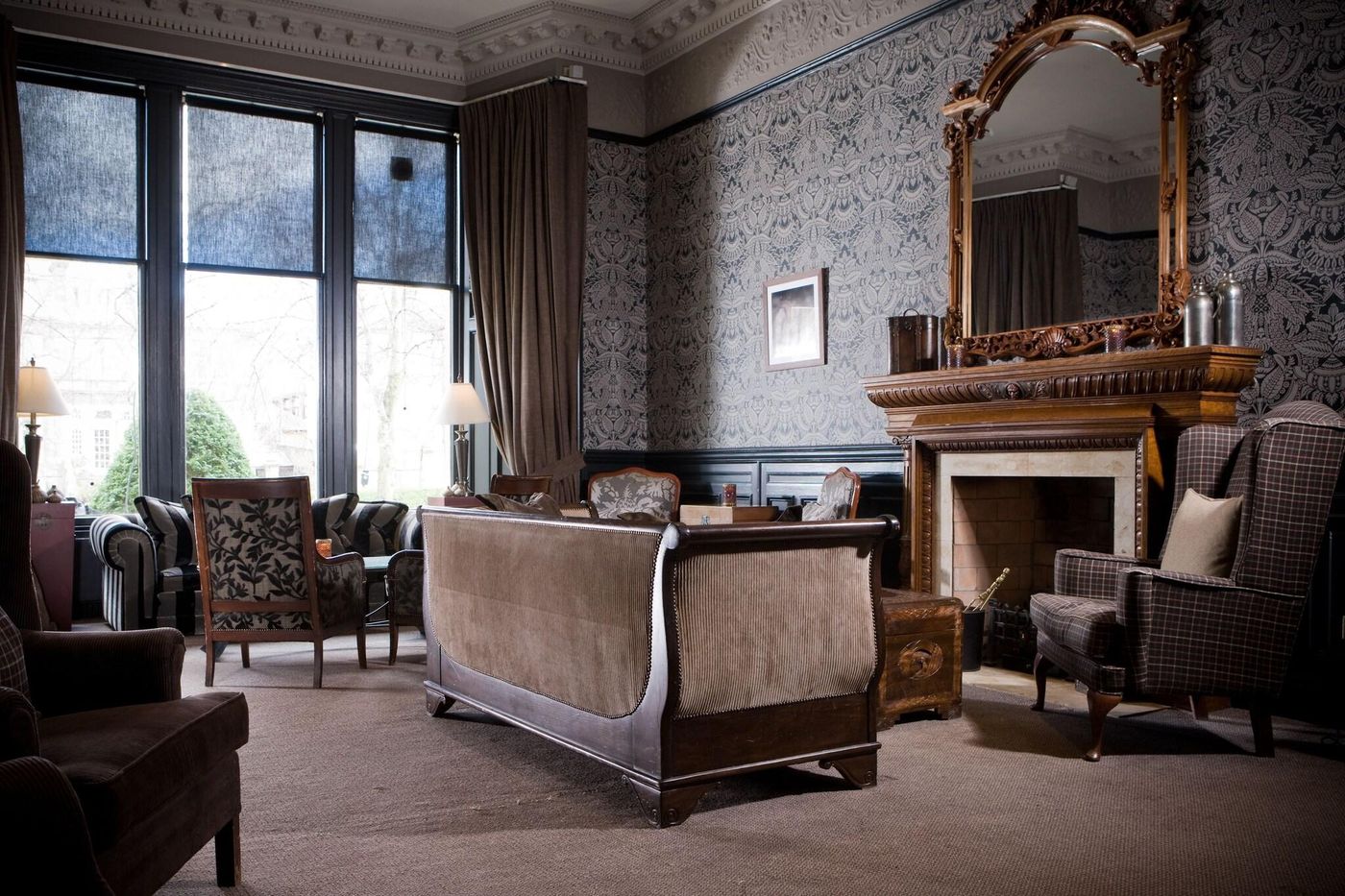 Du Vin @ One Devonshire Gardens-United Kingdom-Glasgow-Lobby-7