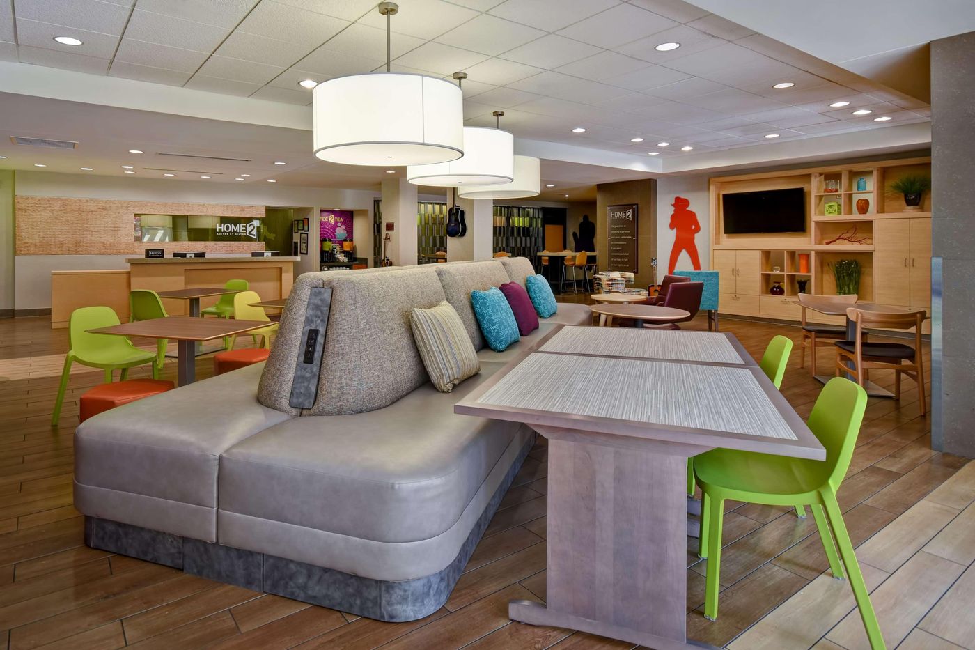 Home2 Suites by Hilton Nashville Vanderbilt, TN-United States-NASHVILLE-Lobby-9