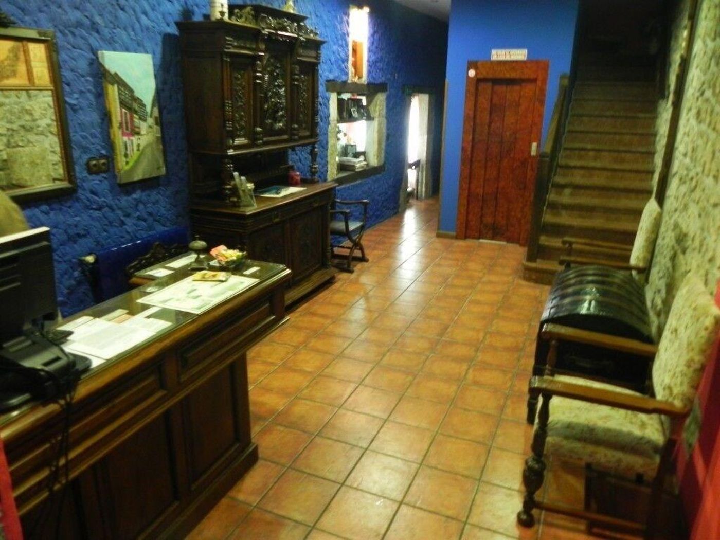 Hotel La Posada Del Rey-Spain-LLANES-Lobby-10