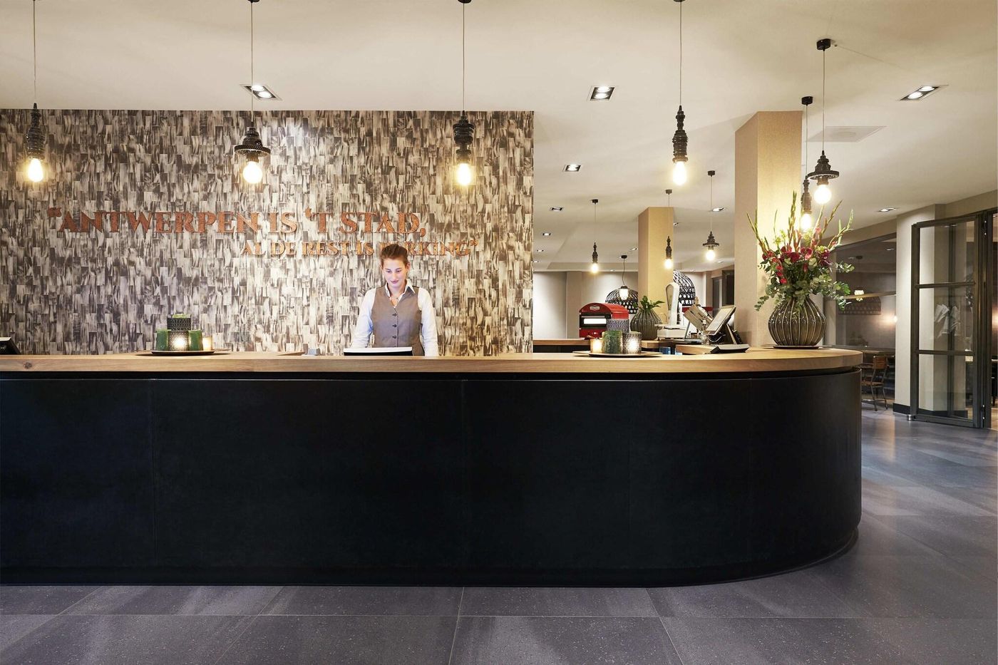 Van Der Valk Hotel Antwerpen-Belgium-Antwerp-Lobby-7