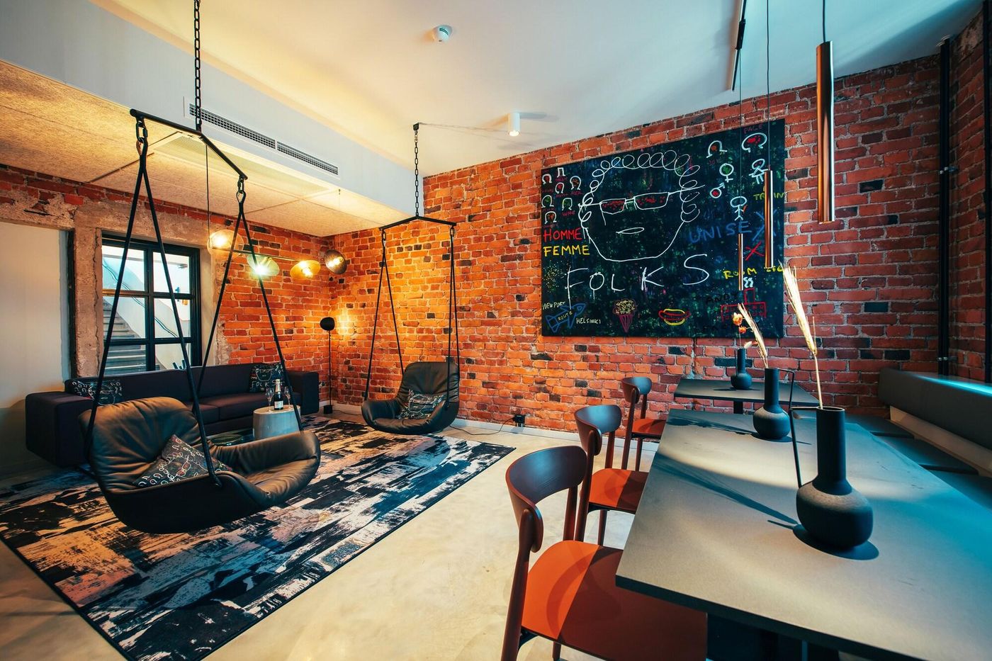 The Folks Hotel Konepaja-Finland-Helsinki-Lobby-8