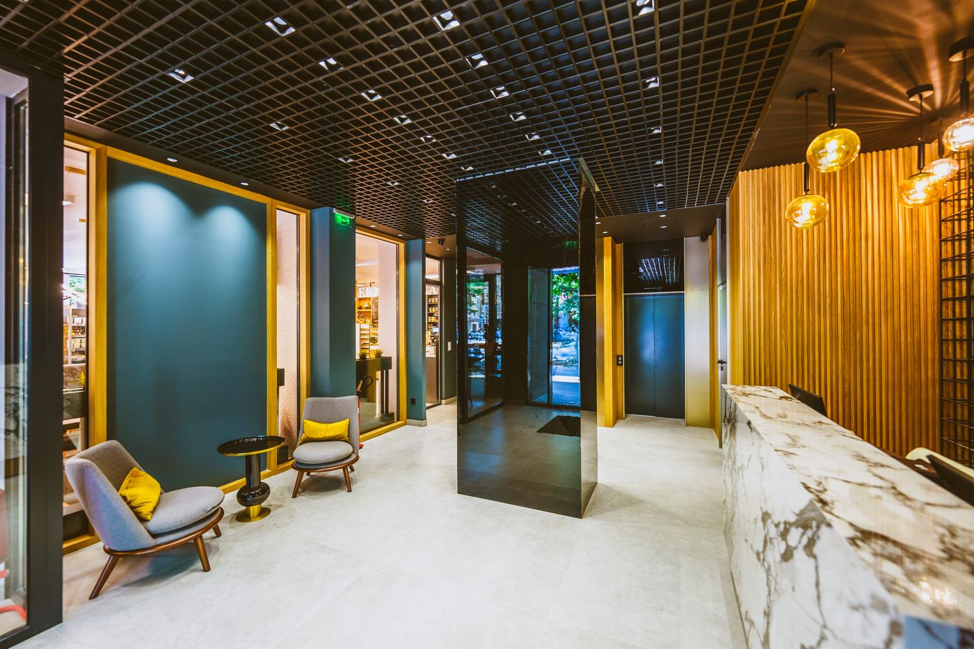 B1 Downtown Hotel-Bulgaria-Sofia-Lobby-5