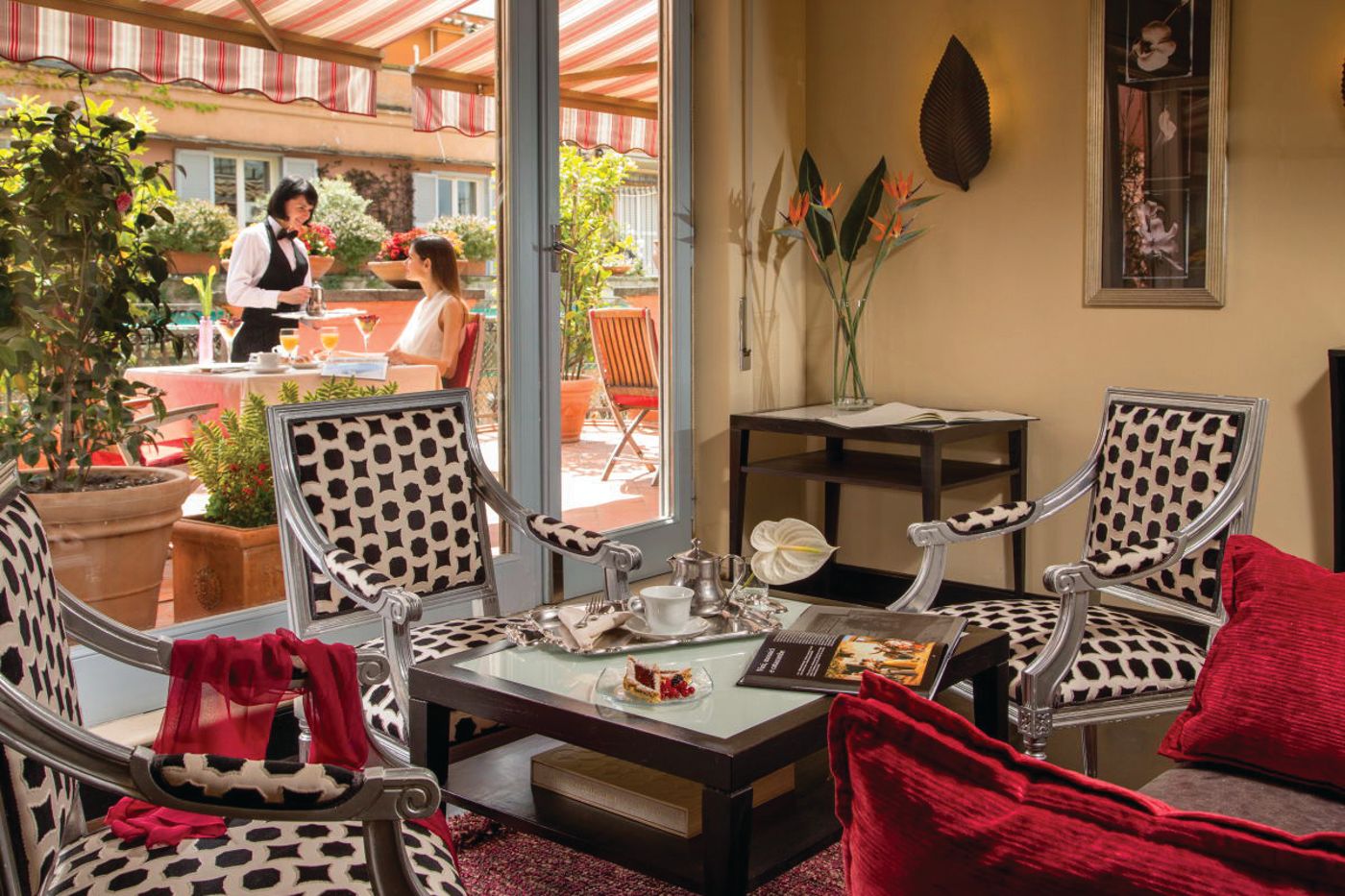 The Inn and View at the Spanish Steps