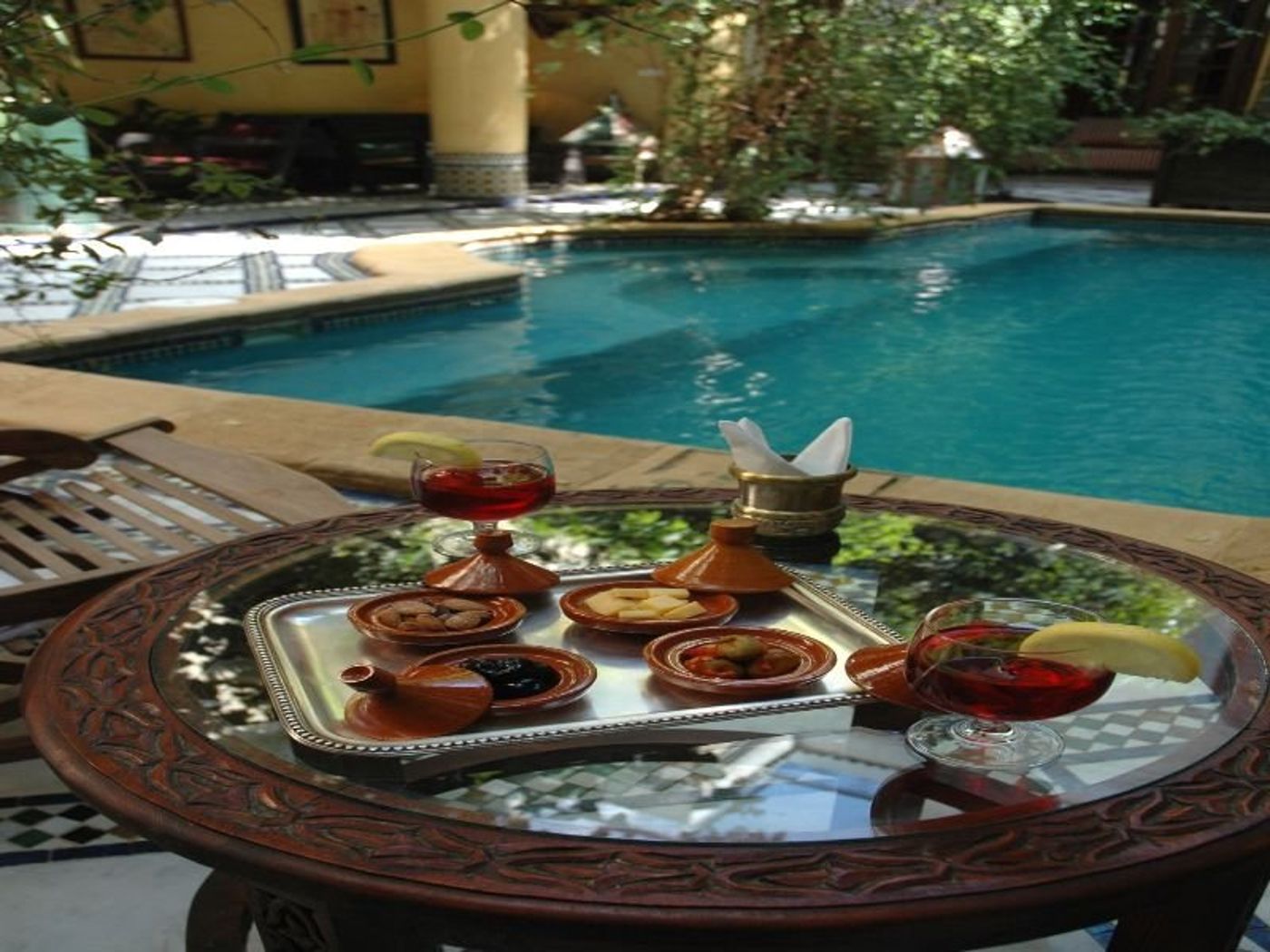 Riad Maison Bleue & Spa-Morocco-FEZ-Pool-6