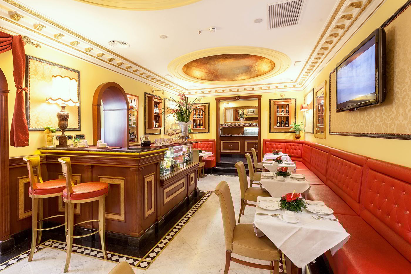 Hotel Manfredi Suite In Rome - Italy - ROMA - Restaurant - 2