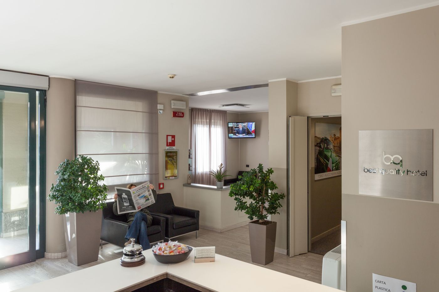 Green Class Hotel Candiolo - Italy - candiolo - Lobby - 7