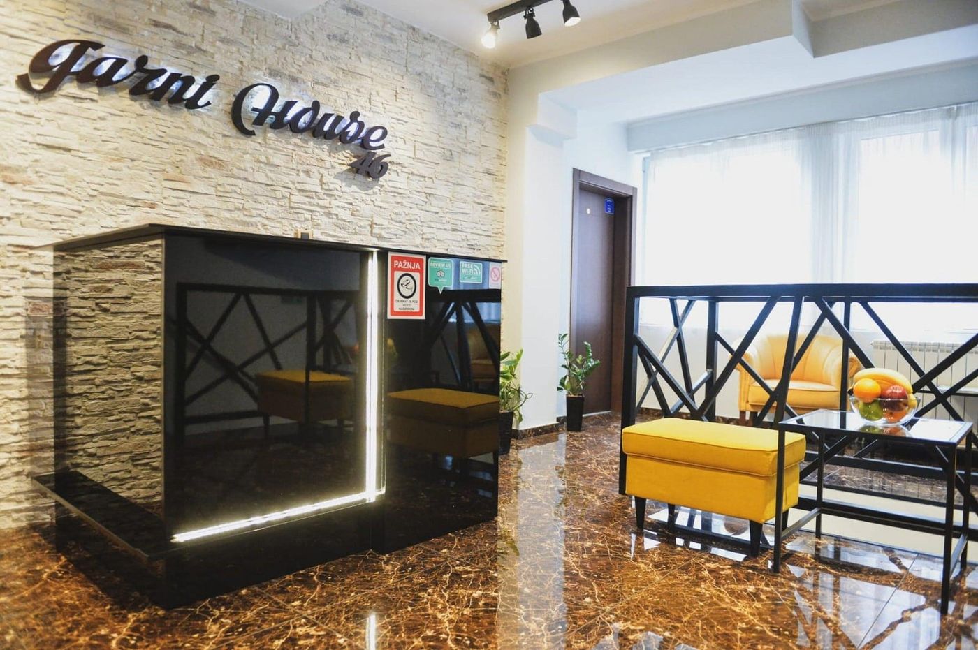 Garni House 46 Plus-Serbia-Belgrade-Lobby-5
