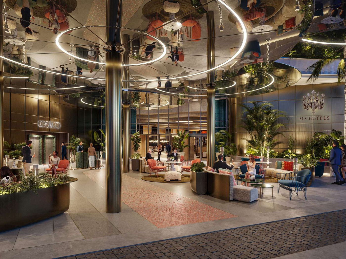 Sls Barcelona-Spain-Barcelona-Lobby-10