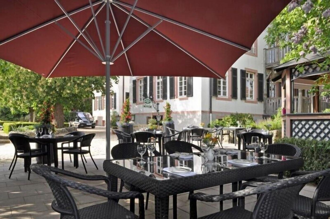 Hotel Herrenhaus von Low - Germany - BAD NAUHEIM - Terrace - 5