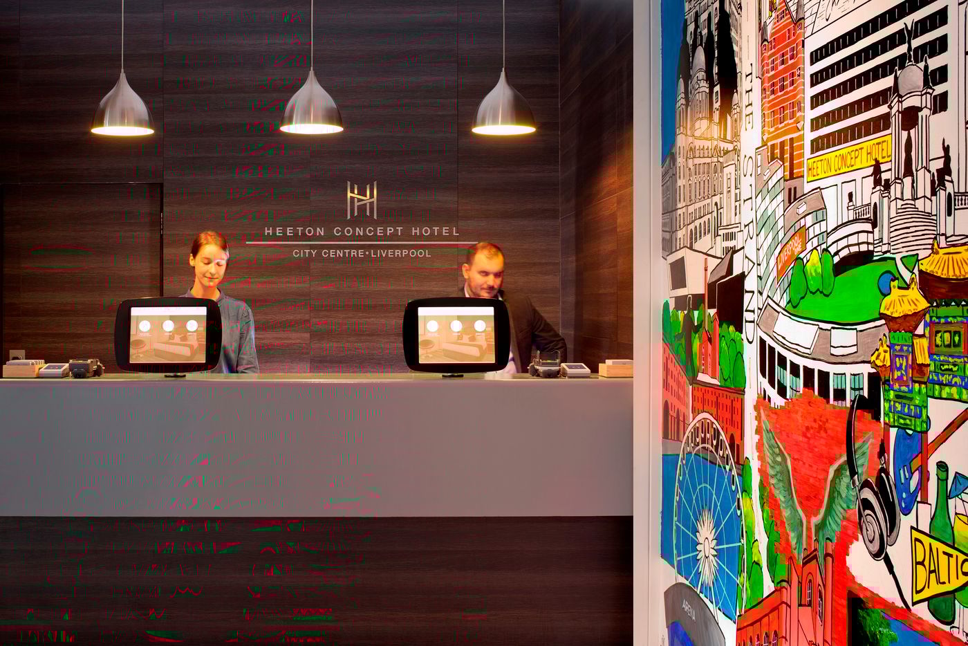 Heeton Concept Hotel - City Centre Liverpool-United Kingdom-LIVERPOOL-Lobby-2