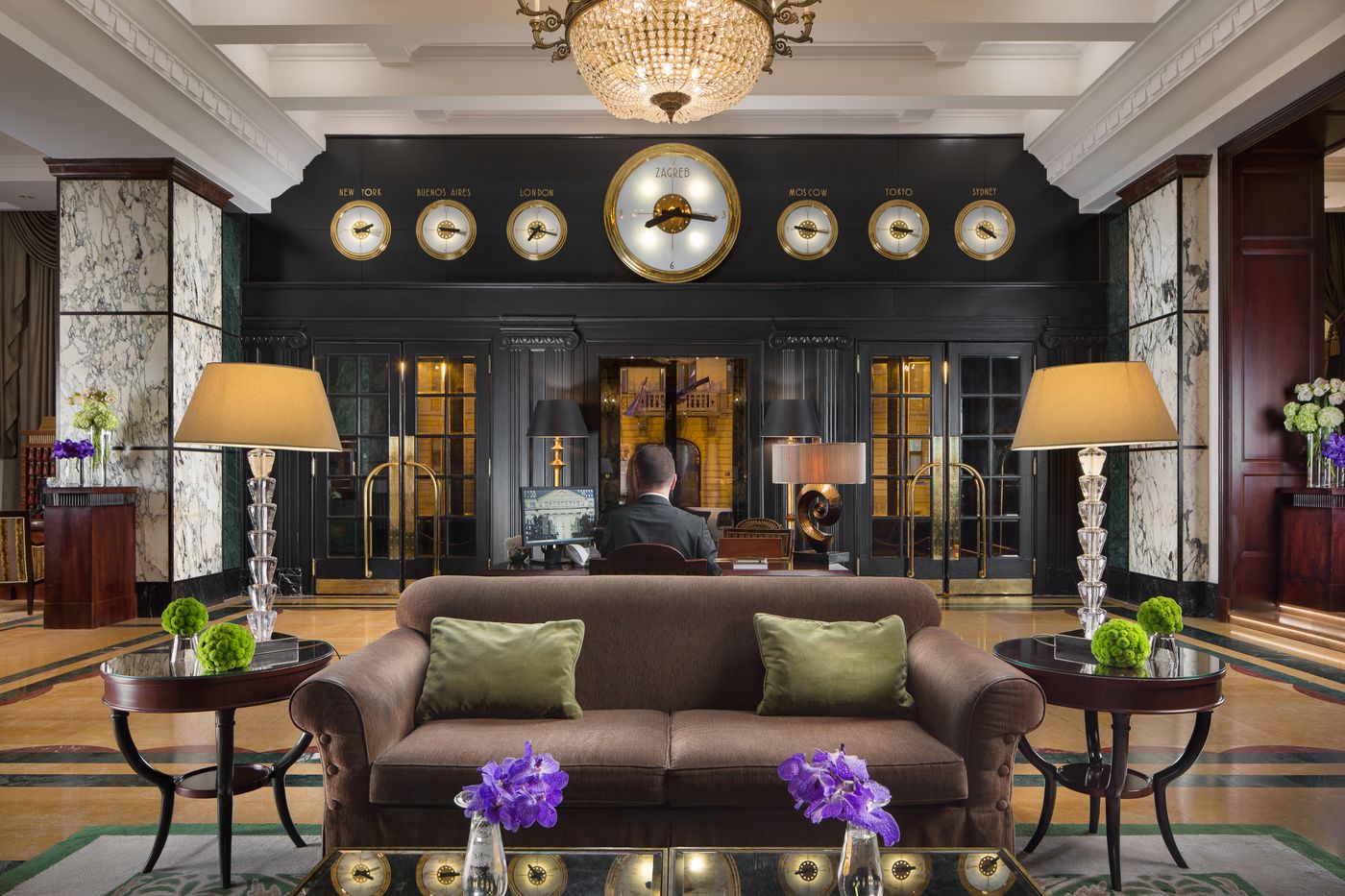 Esplanade Zagreb Hotel-Croatia-ZAGREB-Lobby-3