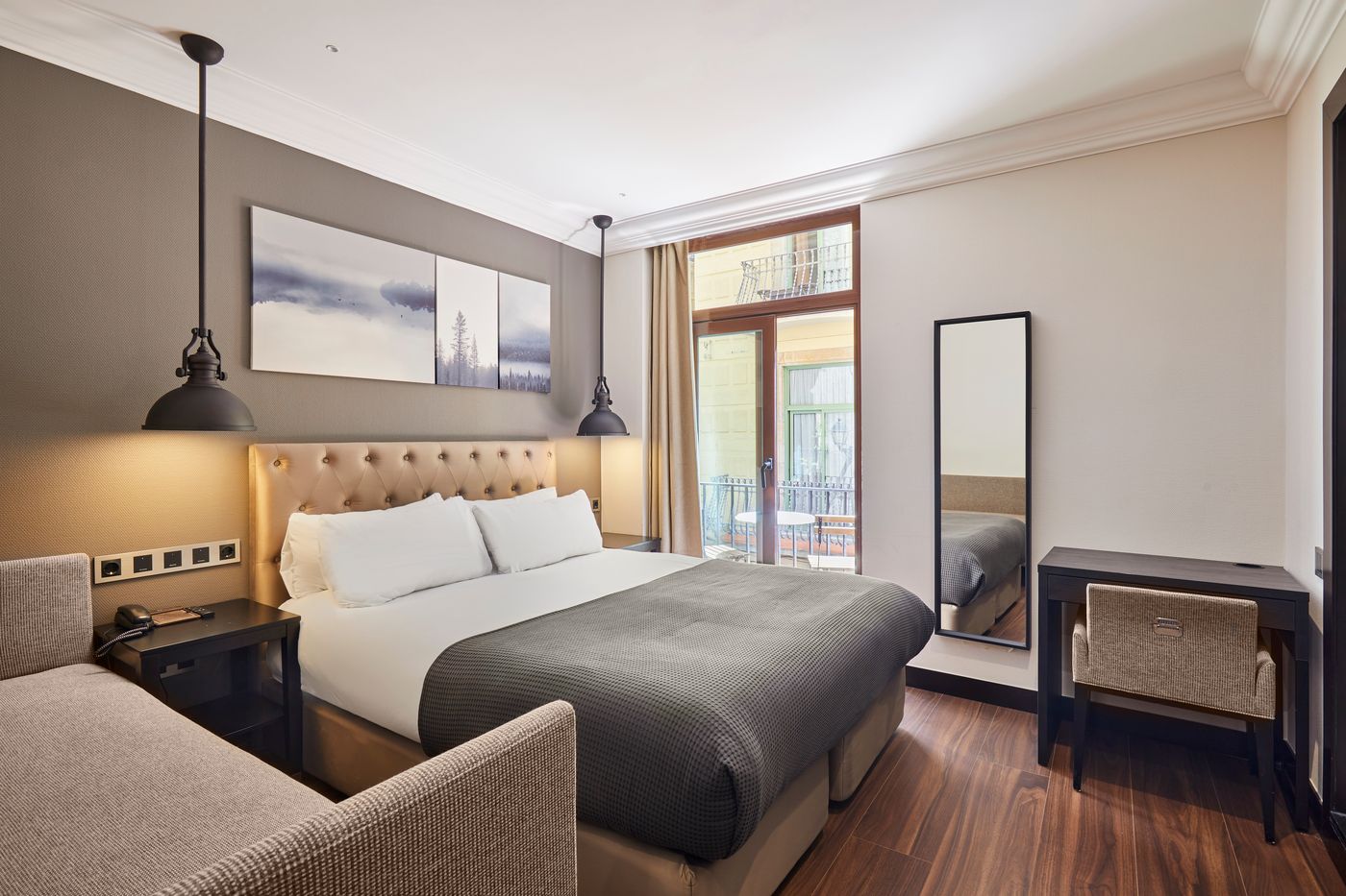 Hotel Cortes Rambla-Spain-BARCELONA-Room-9