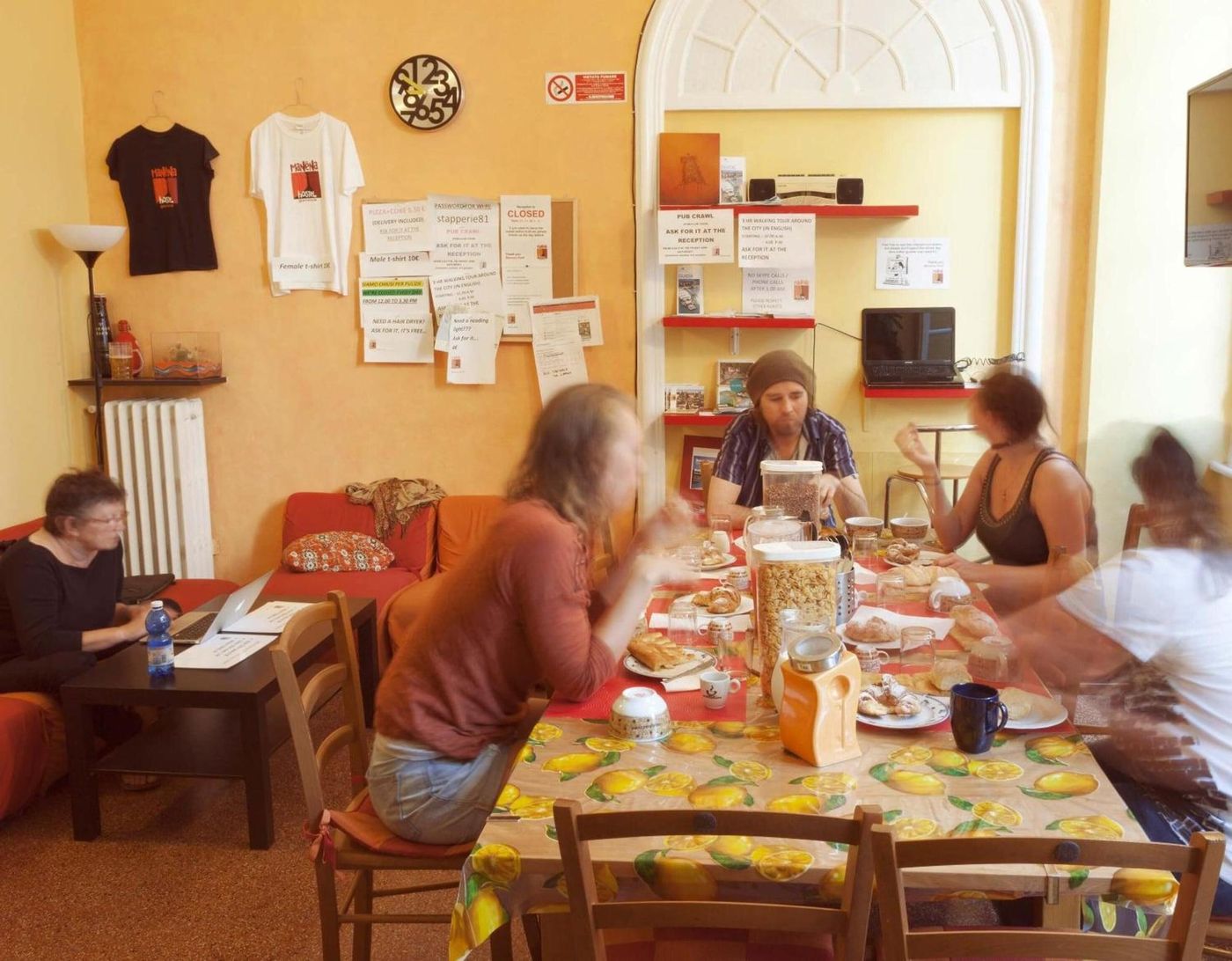 Manena Hostel Genova - Italy - GENOA - Restaurant - 8