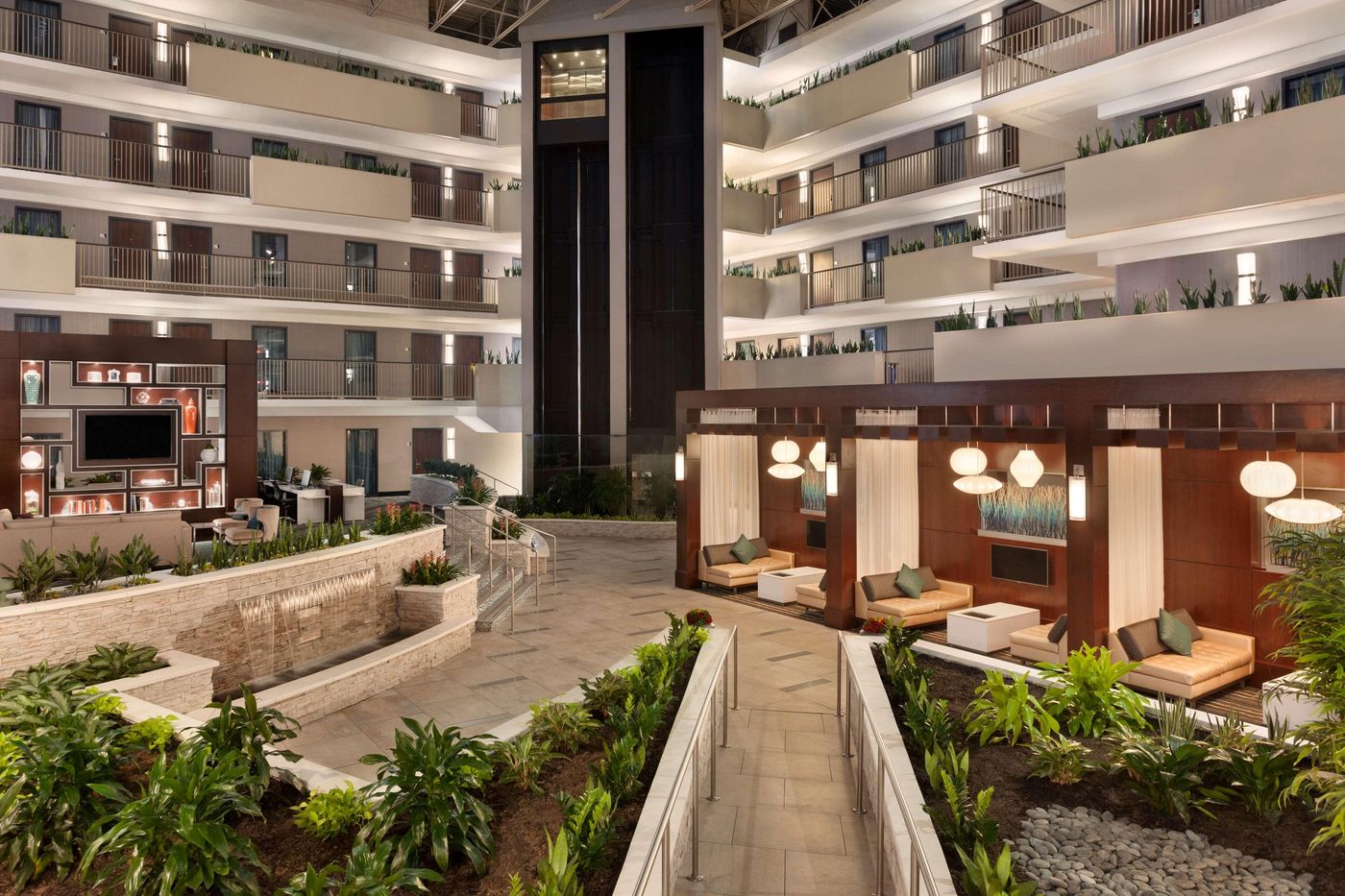 Embassy Suites by Hilton Atlanta Airport-United States-ATLANTA-Lobby-9
