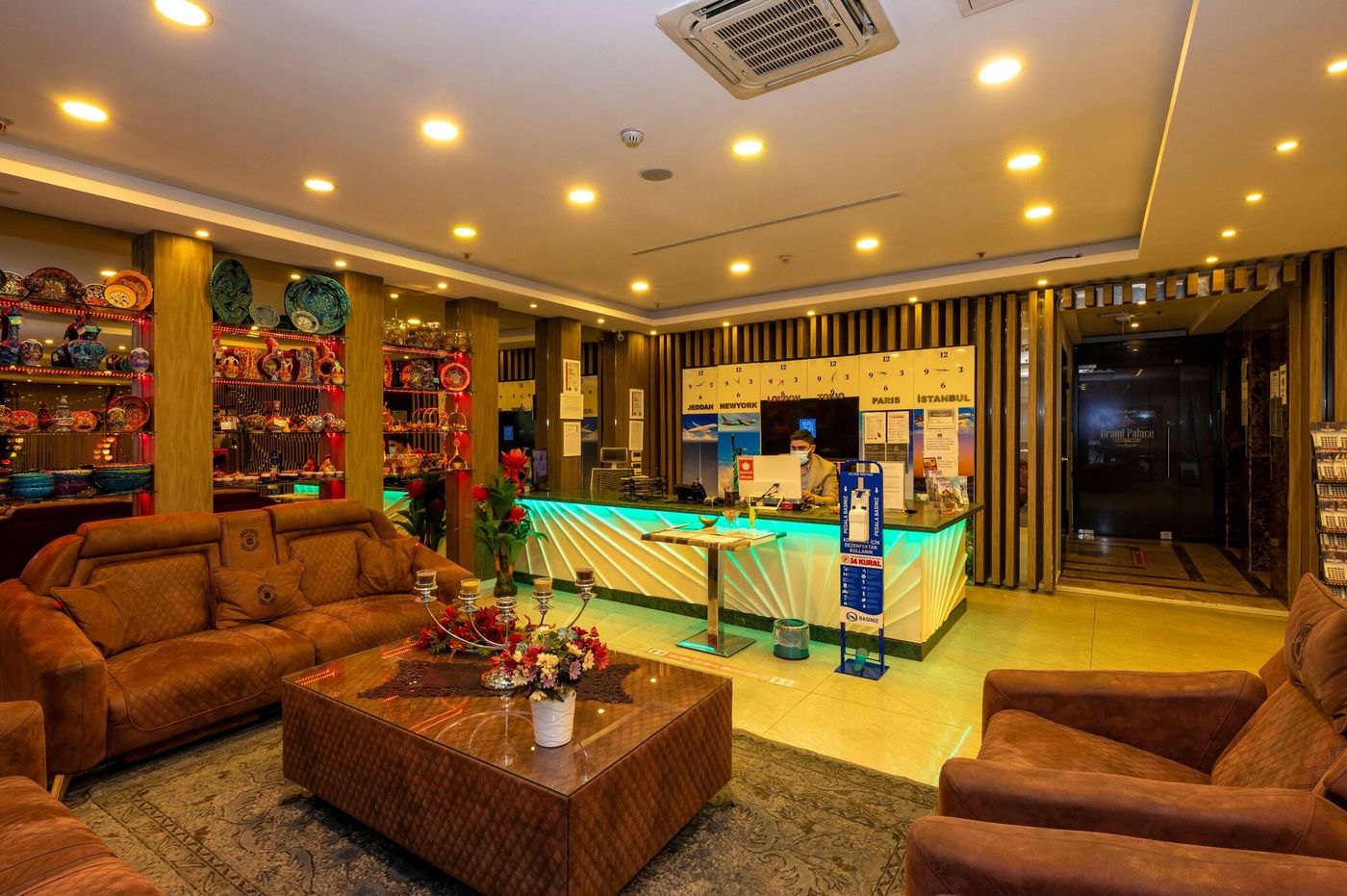 Grand Palace Hotel-Turkey-BAHCELIEVLER-Lobby-8