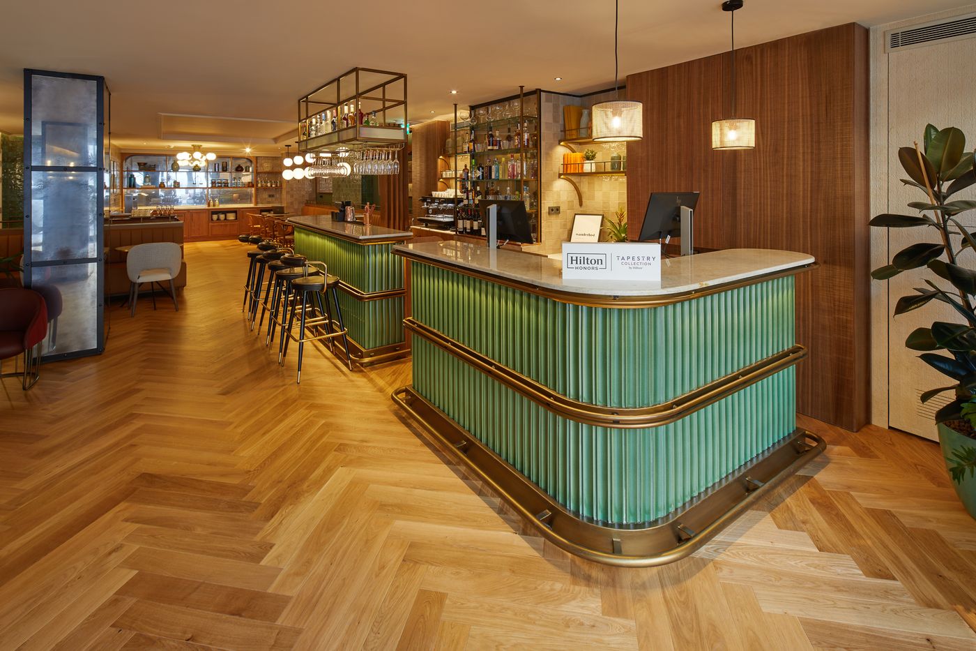 Via Sants Hotel Barcelona, Tapestry Collection By -Spain-Barcelona-Lobby-4